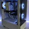 White RGB i7 Gaming PC (E3-1230 v2, 16GB RAM, RX 560, 256GB SSD/1TB HDD