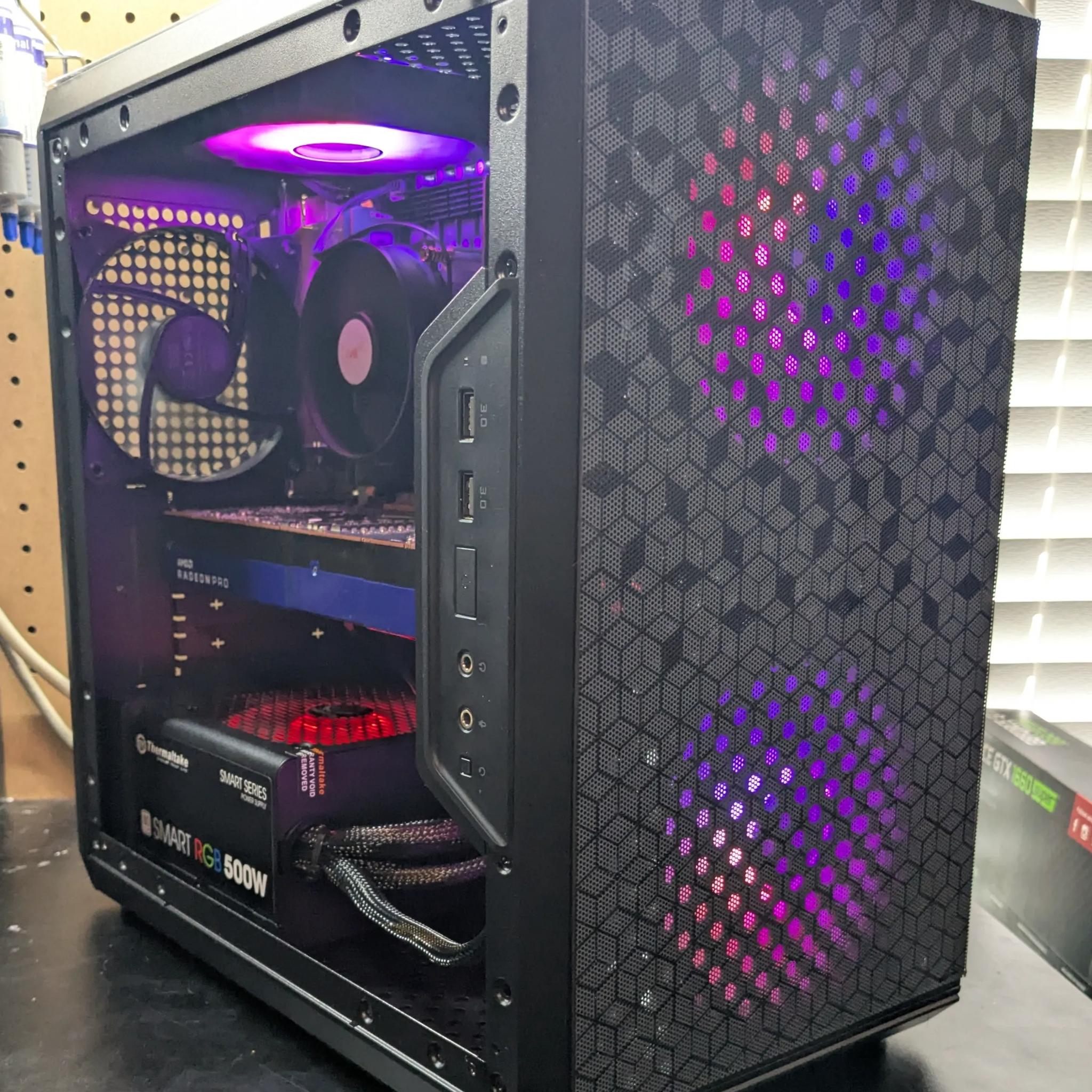Gaming/Editing/Streaming | 180 Day Warranty | 12 Core Xeon, 32GB RAM,  8GB AMD W5700, Win11, Wifi