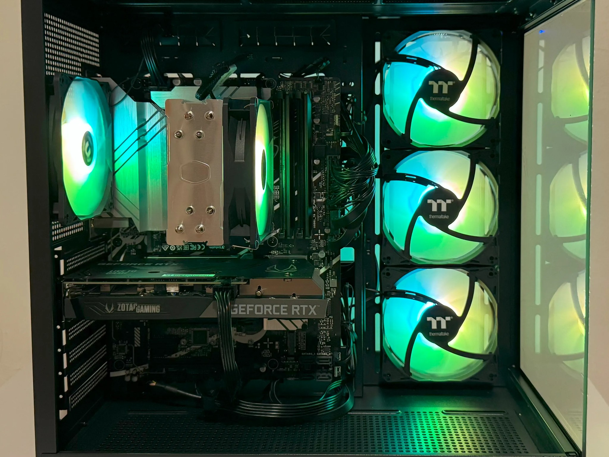 Intel Core i5 14400F ASUS Prime Z790-V AX GeForce RTX 3060 12GB 1TB SSD 32GB DDR5 Thermaltake Case