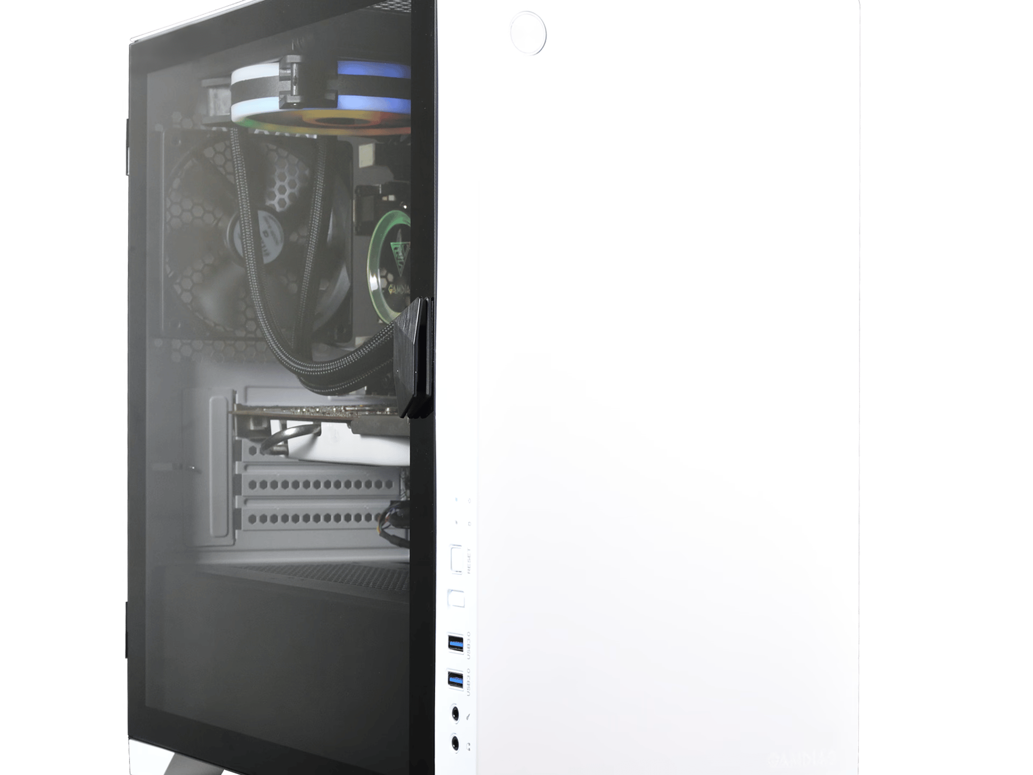 GAMDIAS MARS E2 PC CASE (NEW BUT OPENED BOX) "AS IS"