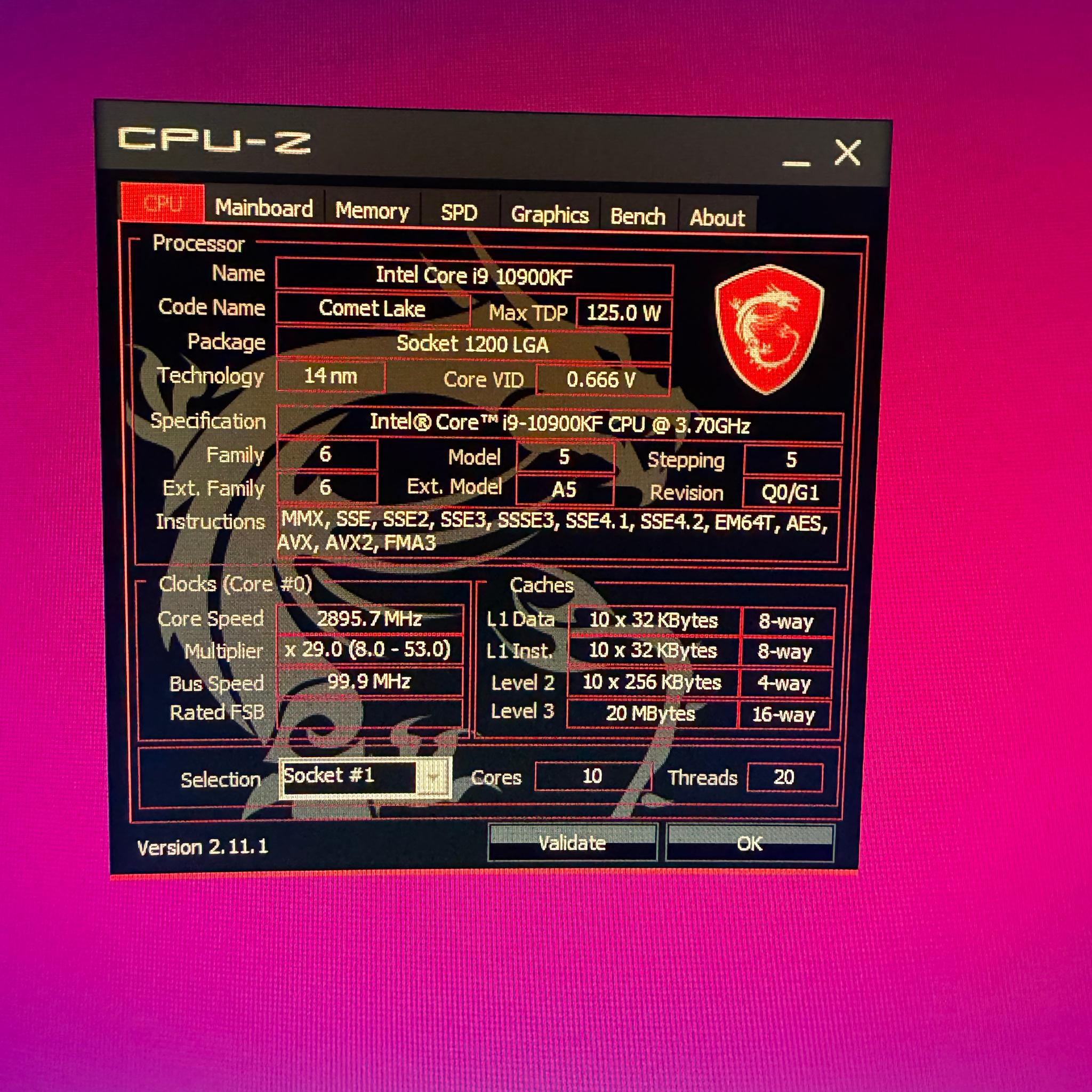 MSI Gaming Desktop Intel Core i9 AMD Radeon RX 6900 XT Red Devil H100i RGB Case