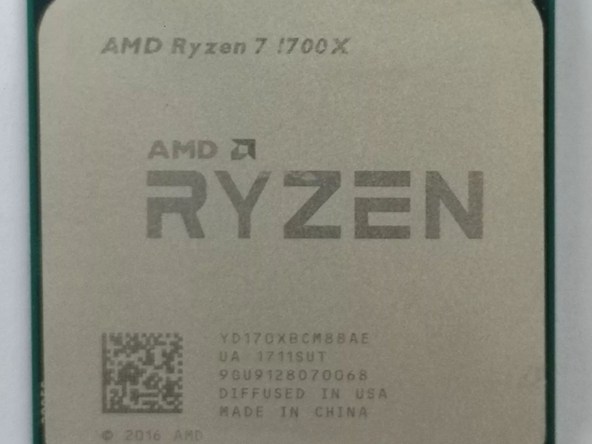 Ryzen 7 1700X