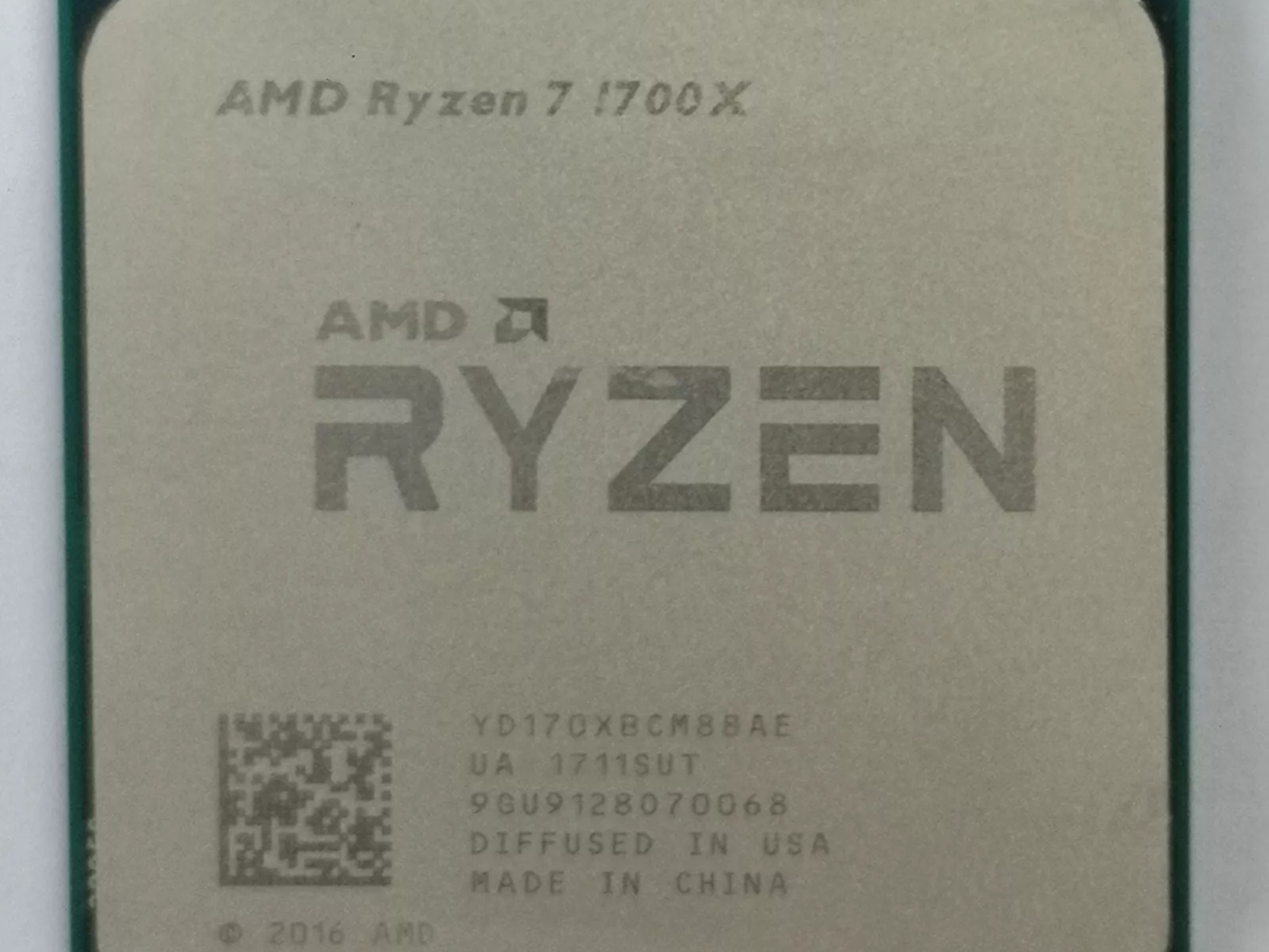 Ryzen 7 1700X