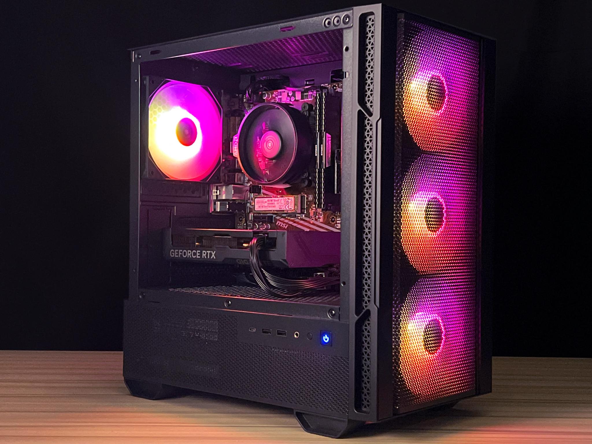 🔥 Stealth Gaming PC - RTX 4060 Ti 8gb, Ryzen 7 2700x, 16gb, 512gb NVME