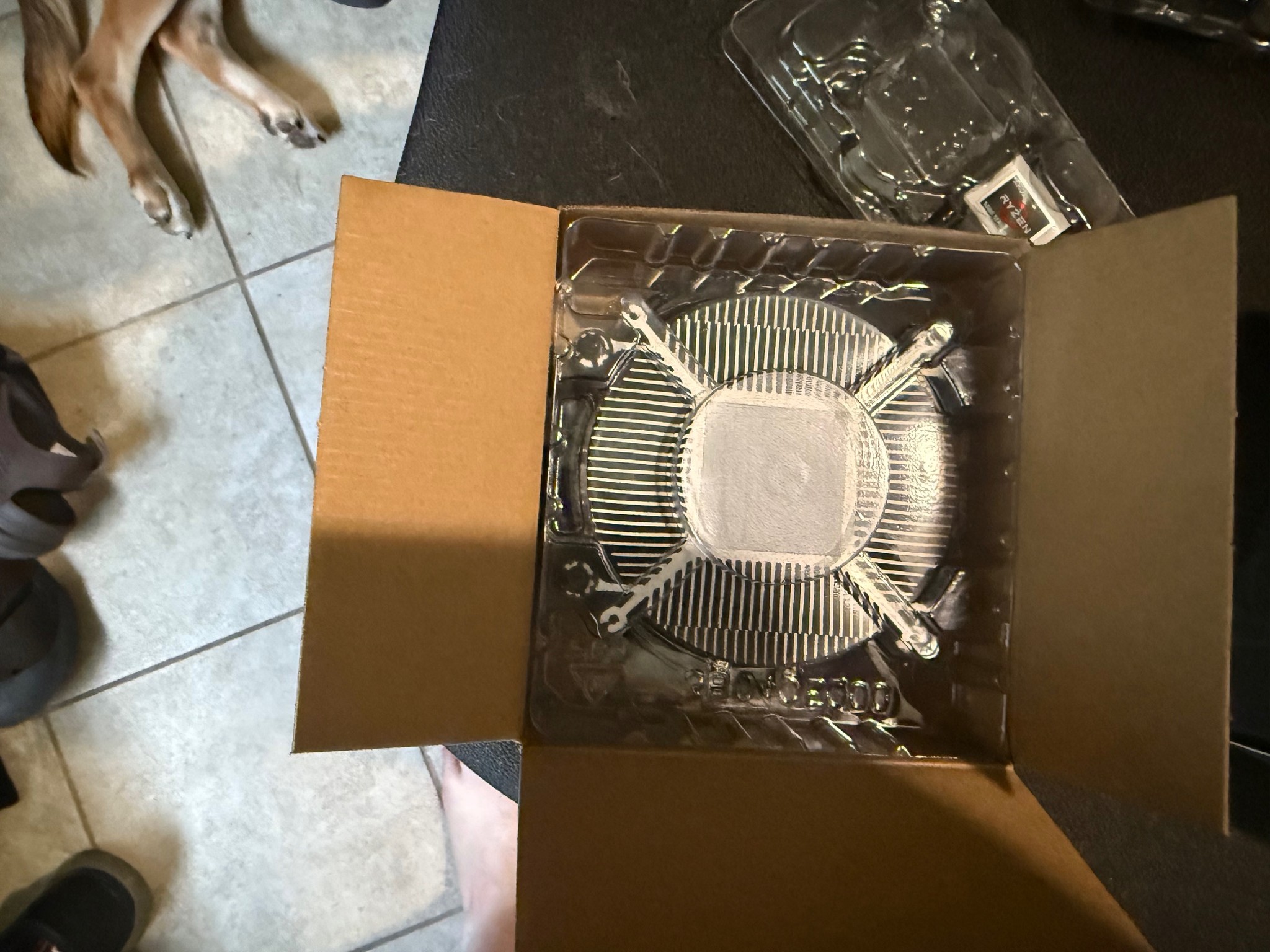 AMD Ryzen 5 5600x with AMD Wraith Cooler