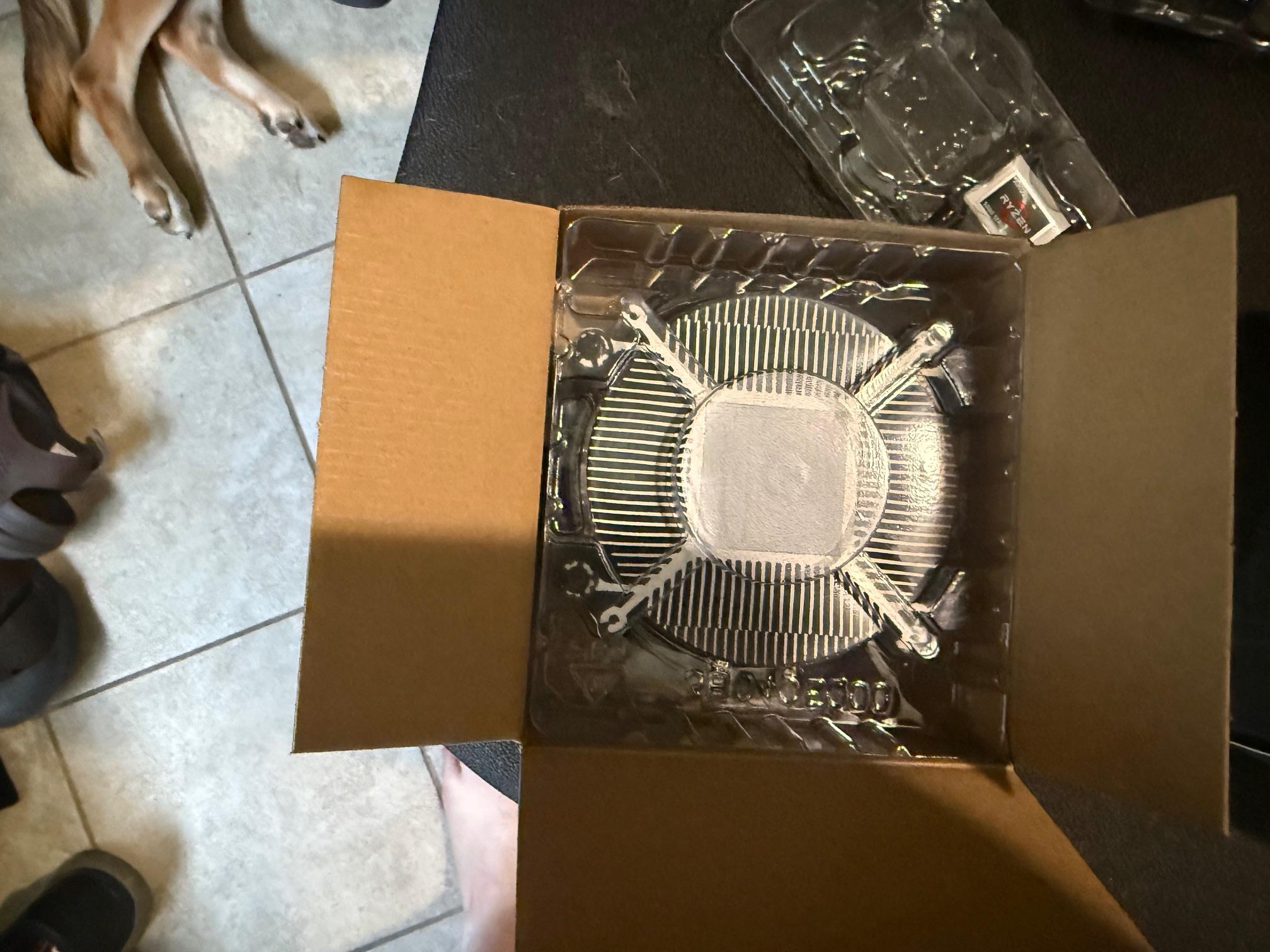 AMD Ryzen 5 5600x with AMD Wraith Cooler