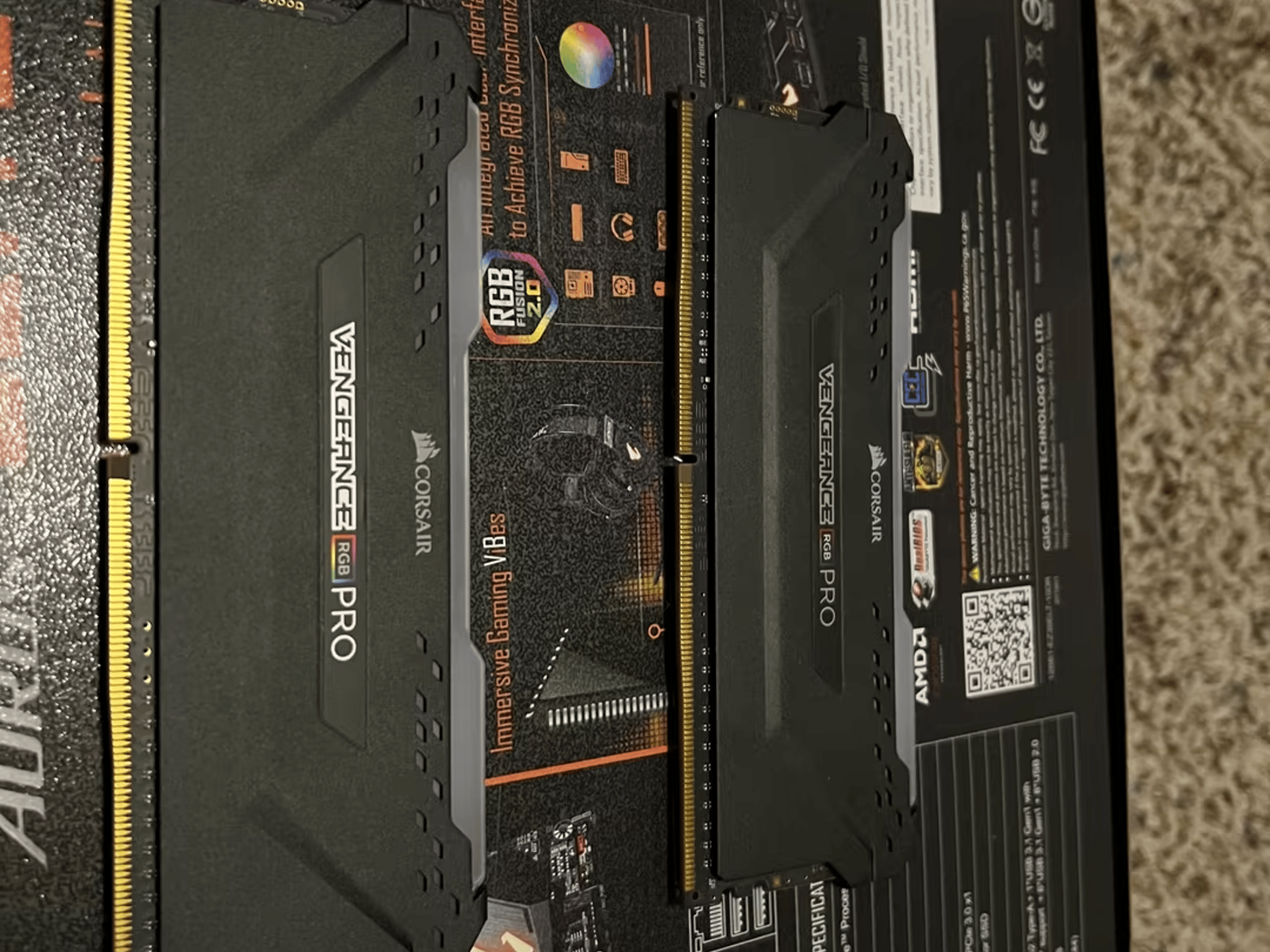 Corsair Vengeance (2x8GB) 16GB DDR4 3200Mhz