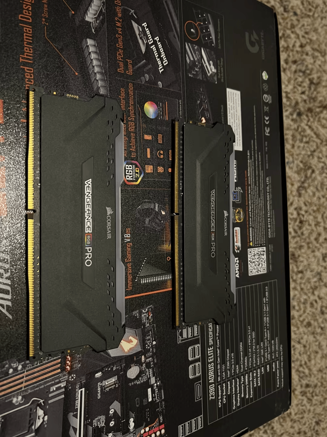 Corsair Vengeance (2x8GB) 16GB DDR4 3200Mhz