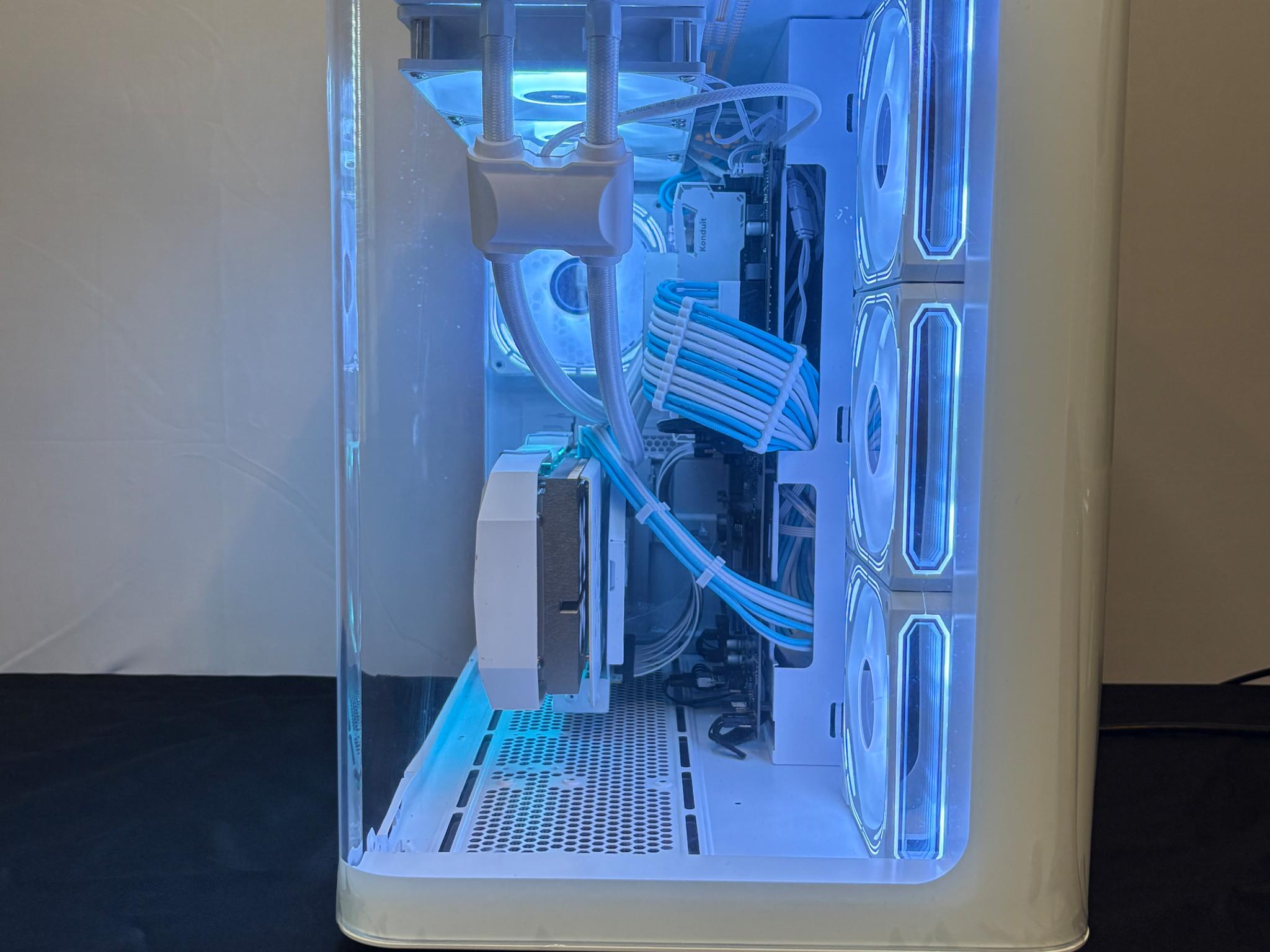 🤍 Aesthetic Gaming PC 💙 | Nvidia RTX 4060 Ti | Ryzen 7 5700X | 1TB SSD