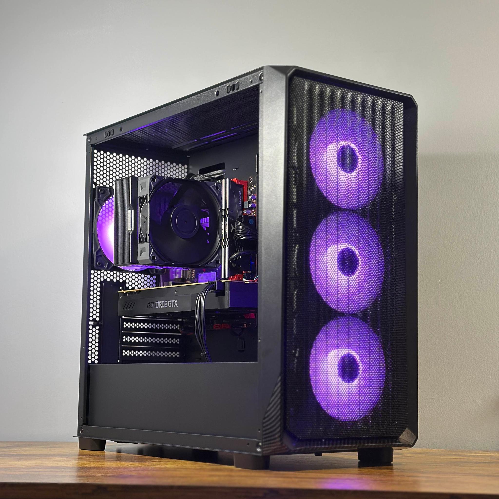 GTX 1070 8GB | Ryzen 5 4500 | 16GB DDR4 | 512GB SSD | Win11 | WIFI| 1080P Custom Gaming PC
