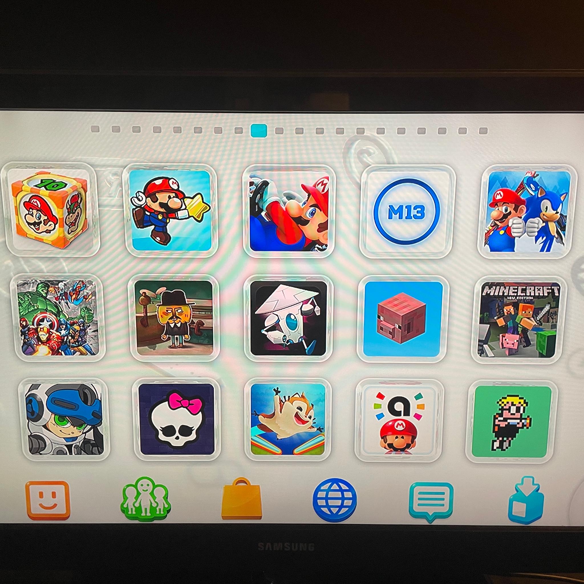 Nintendo Wii U 1tb With Accessories