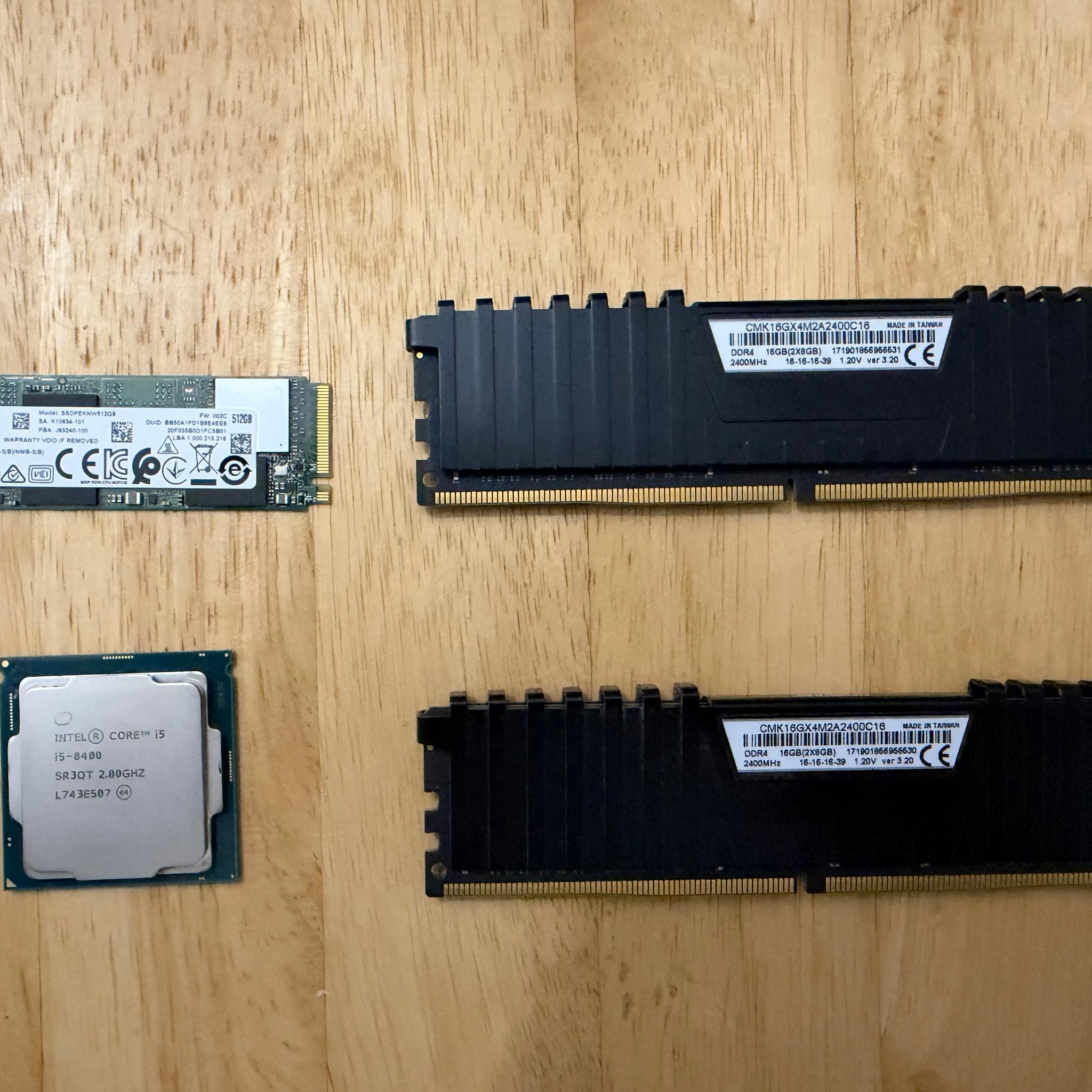 Intel Core i5-8400 | 16Gb Ddr4 | 512Gb Nvme