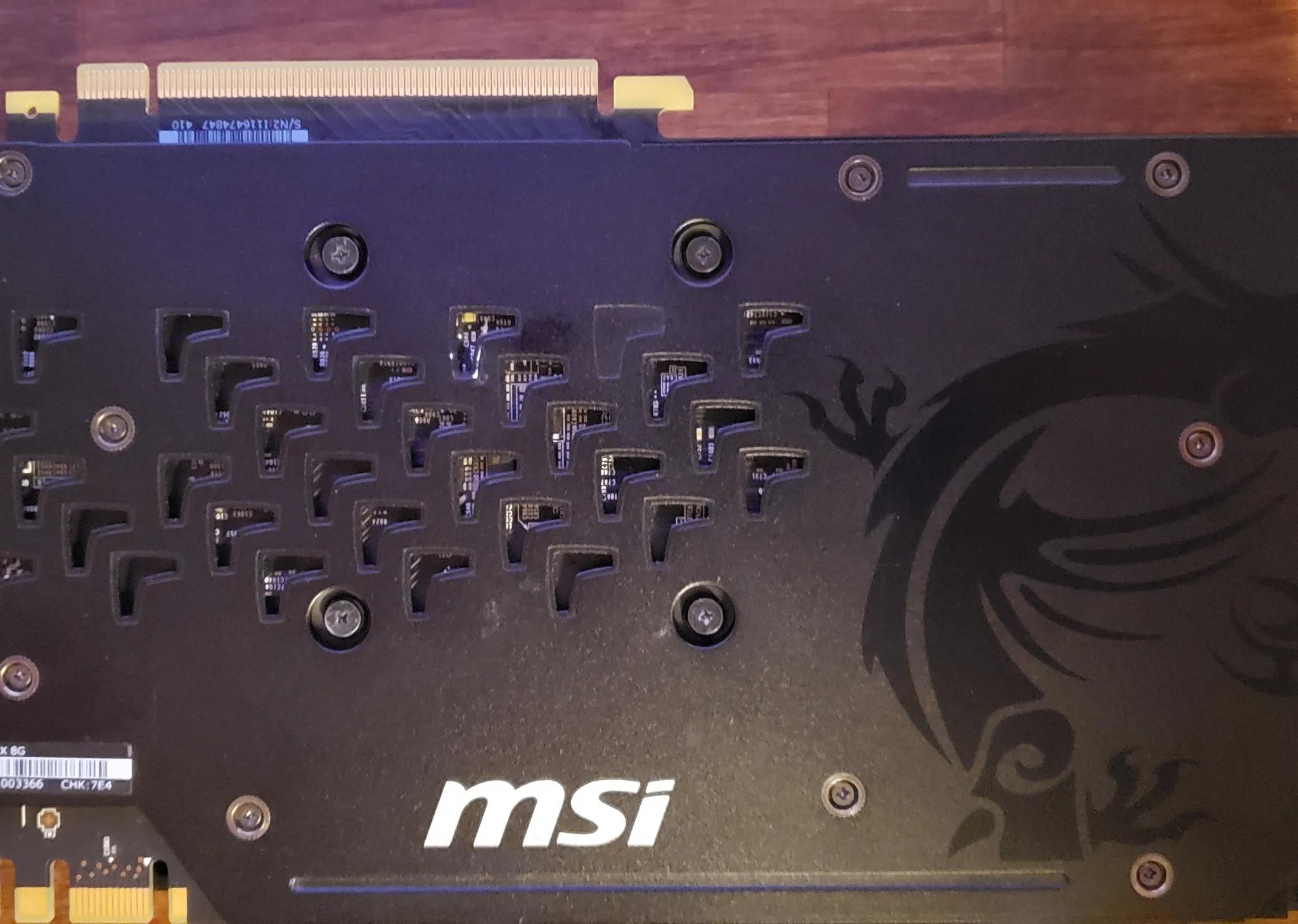 MSi GTX 1070 Gaming X 8G