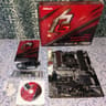 ASRock B550 Phantom Gaming 4 Motherboard + WiFi/Bluetooth card AM4 ATX