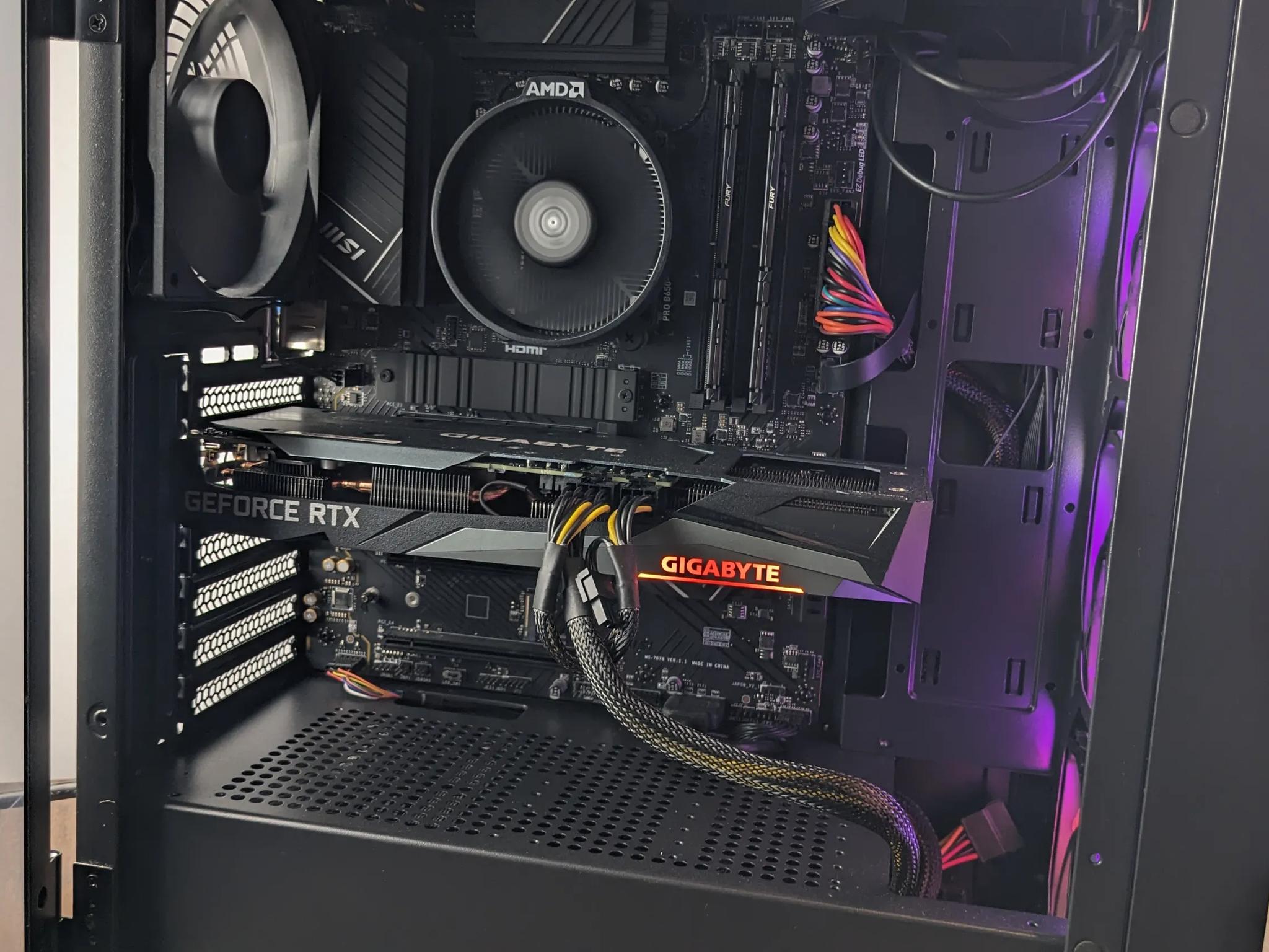 Custom 3060TI, AM5 Ryzen 5 8600G, 2x8GB 6000mhz, 1TB NVMe