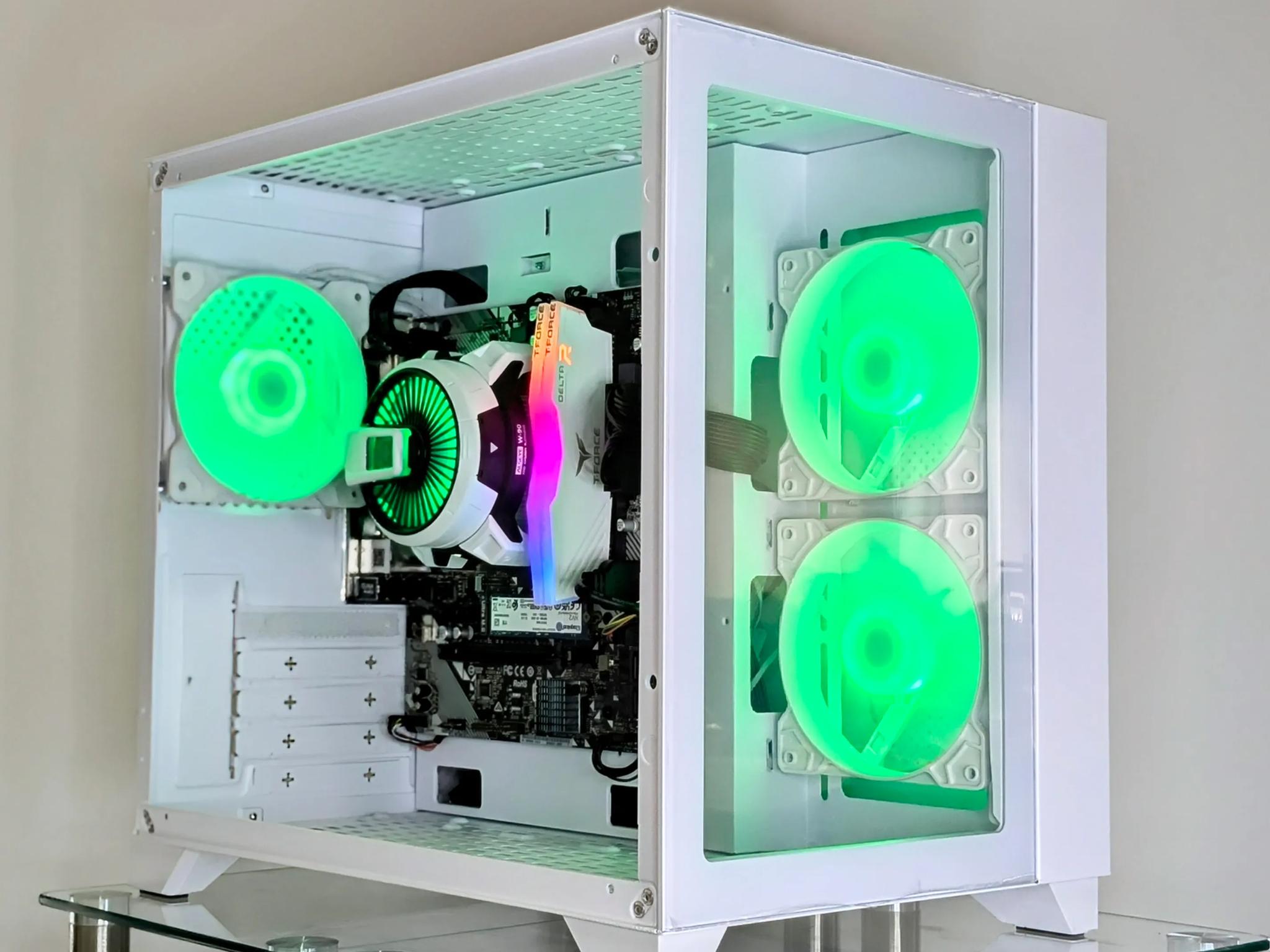 BF💲🏷️ 1080p Gaming PC🤍Ryzen 3 5300G🤍16GB DDR4 RAM🤍1TB NVMe SSD🤍Windows 11 Pro(Activated)✅