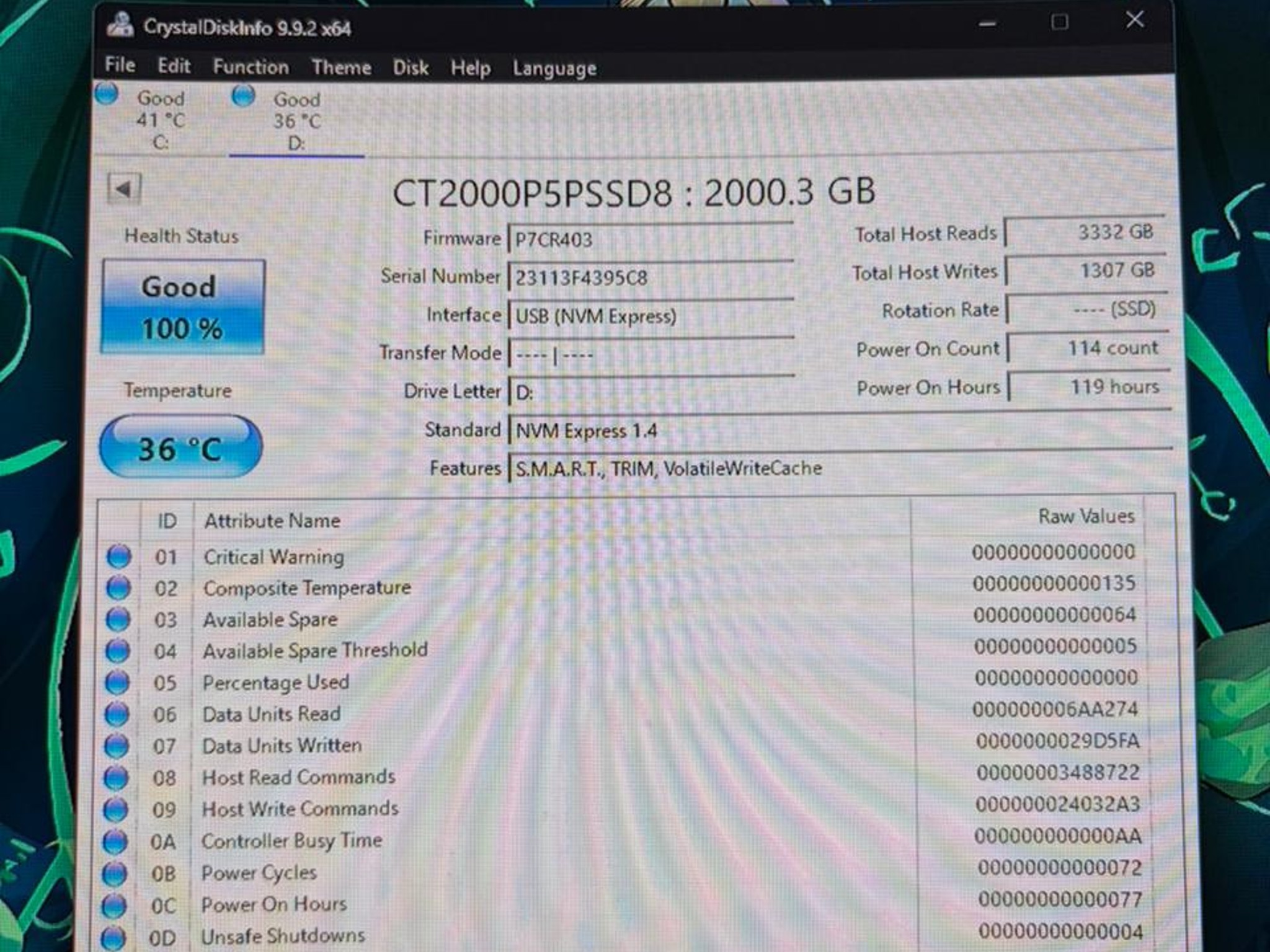 CRUCIAL P5 2TB