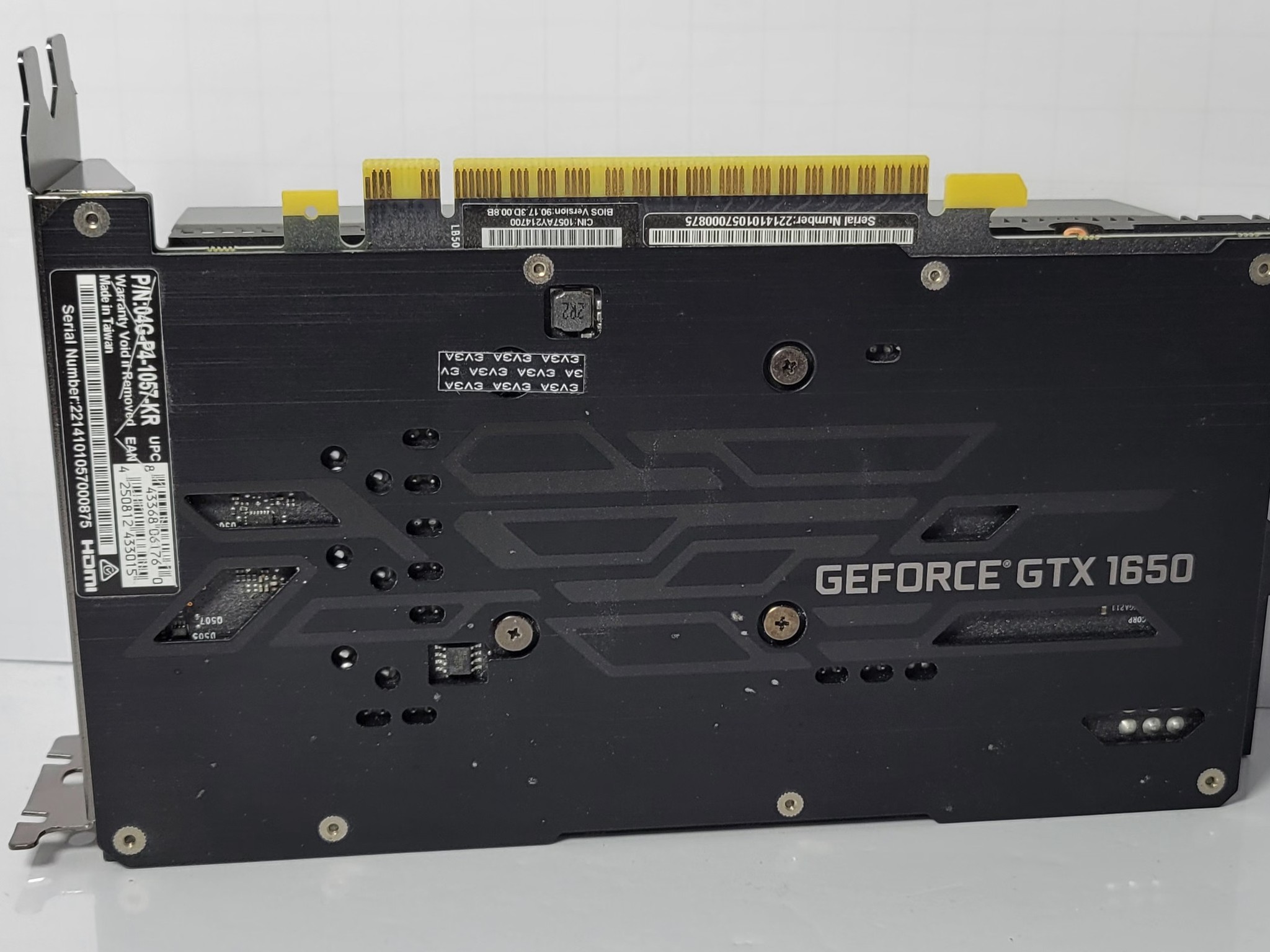 EVGA SC ULTRA GAMING GeForce GTX 1650 G5, Black, Used like New
