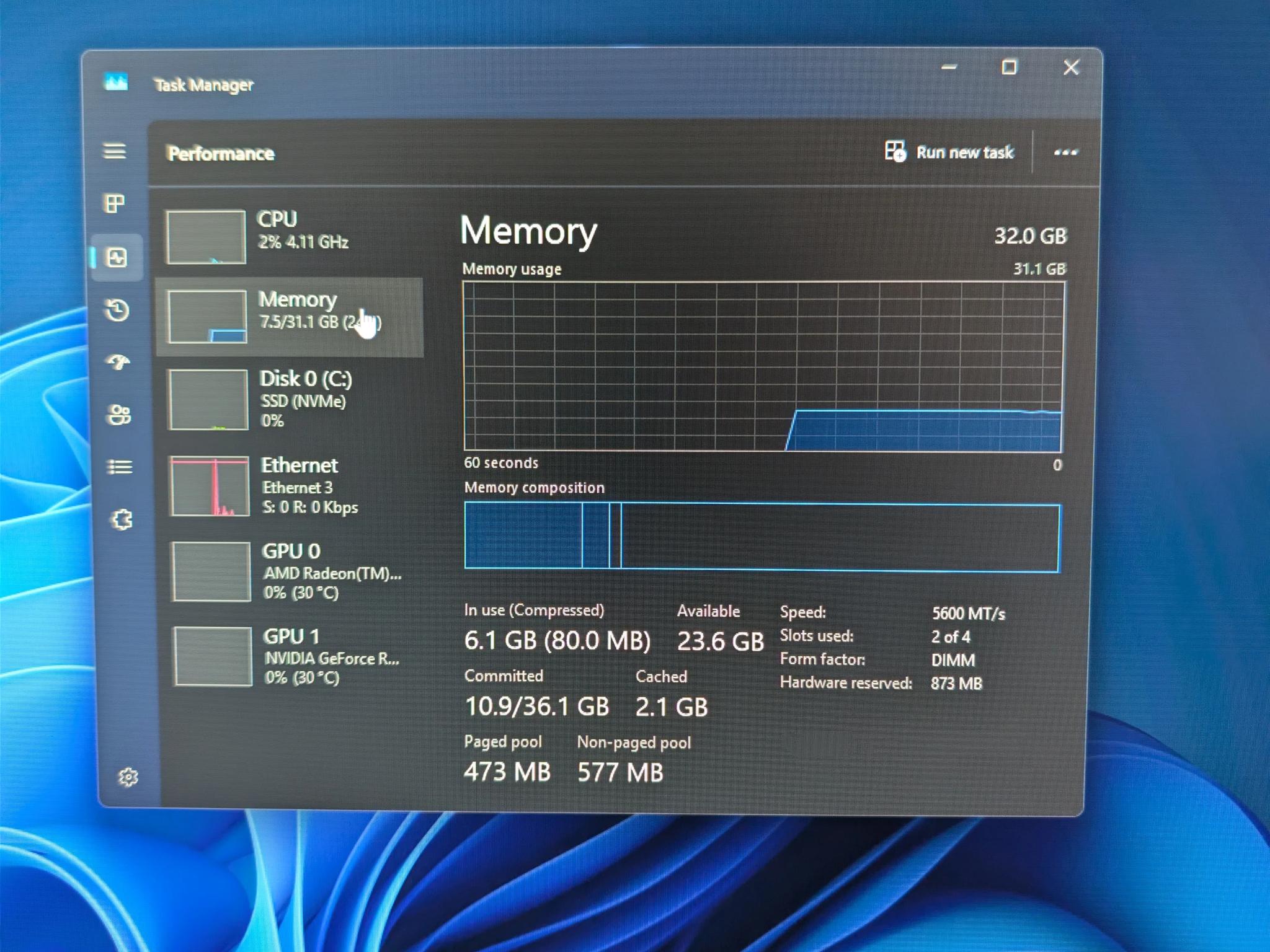 Ryzen 7 7800X3D | RTX 4060 8GB | 32GB DDR5 RAM 5600MT/s