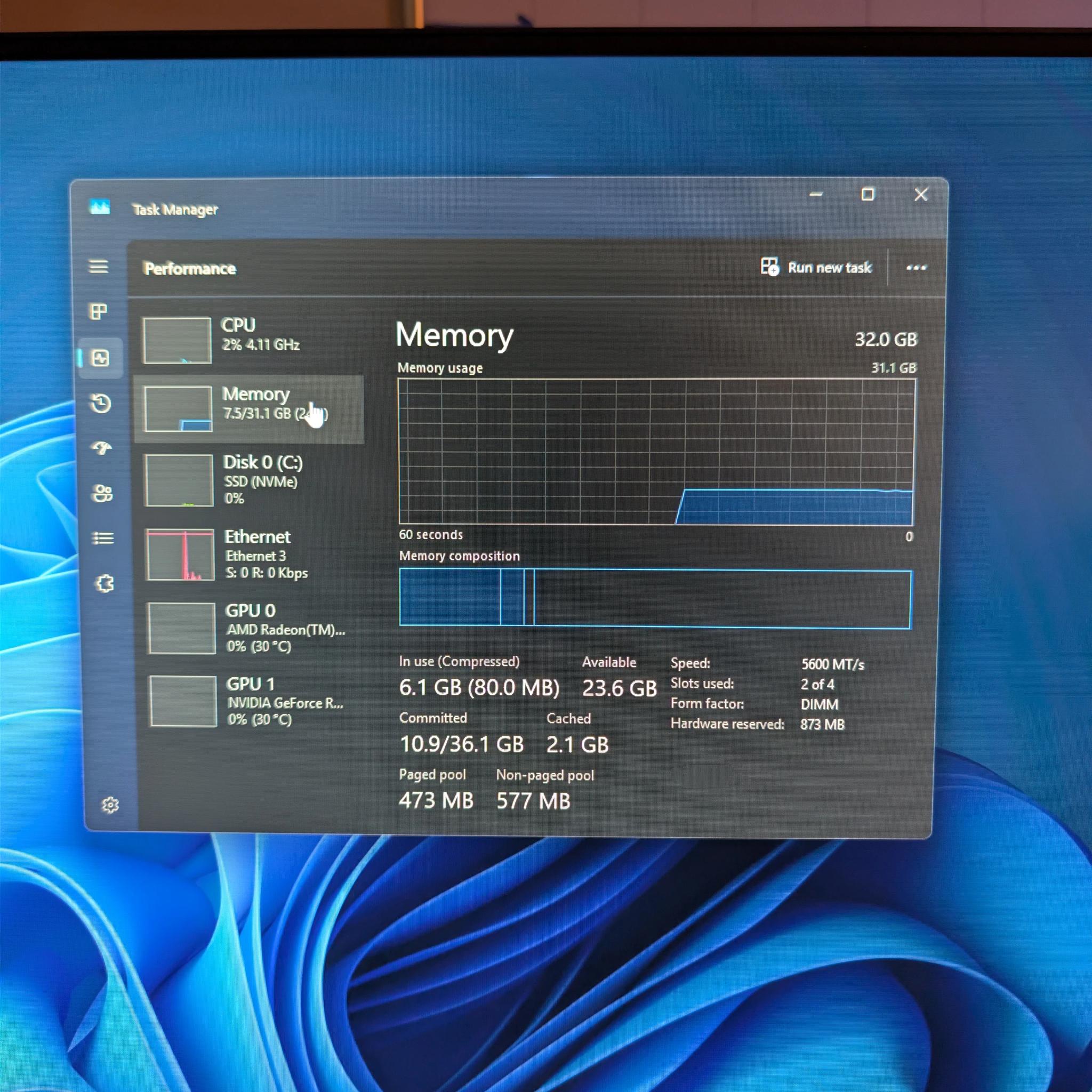 Ryzen 7 7800X3D | RTX 4060 8GB | 32GB DDR5 RAM 5600MT/s