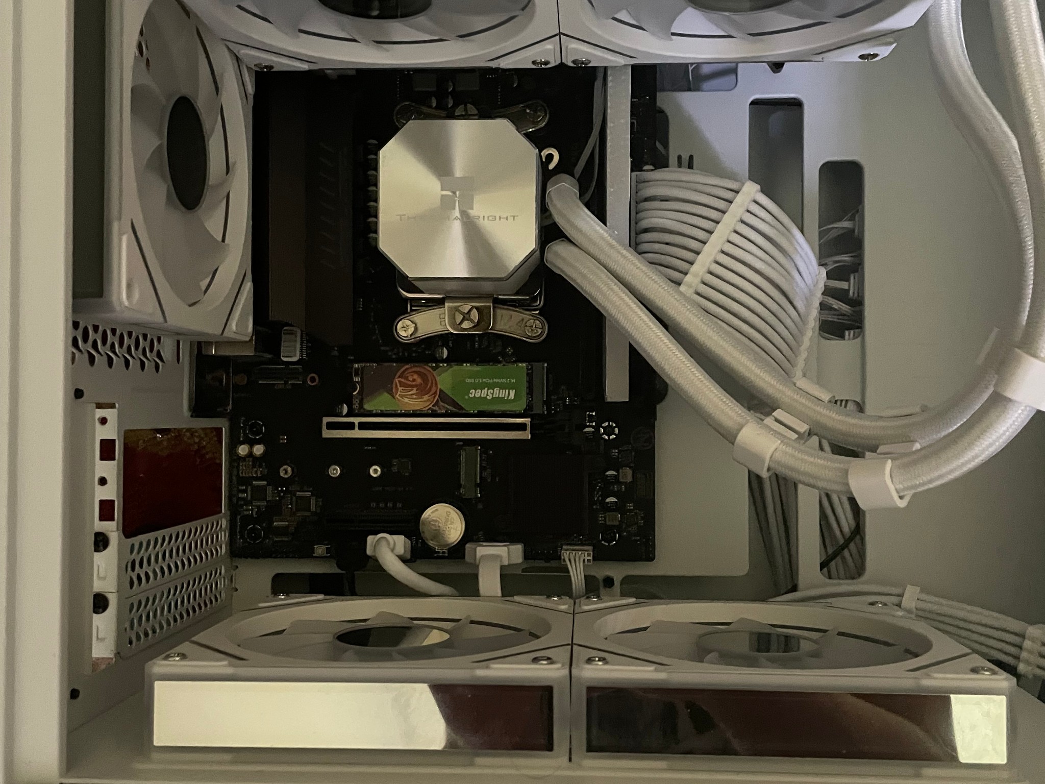 Custom All-White AM5 Gaming PC | Ryzen 5 7600X, 32GB DDR5, 1TB SSD (NO GPU!)