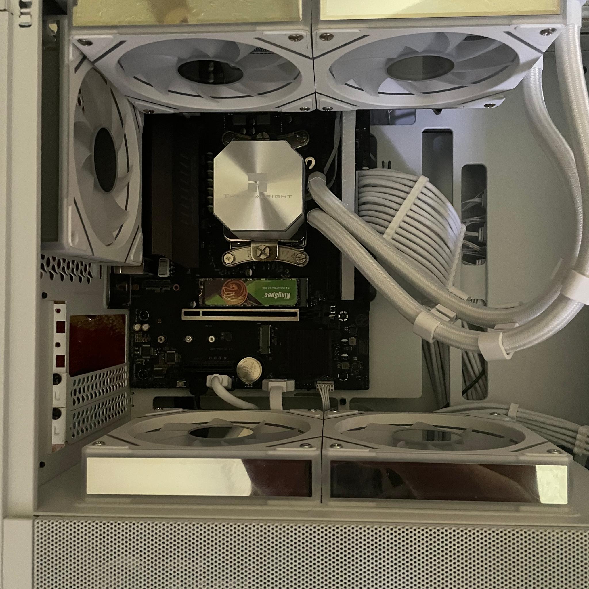 Custom All-White AM5 Gaming PC | Ryzen 5 7600X, 32GB DDR5, 1TB SSD (NO GPU!)