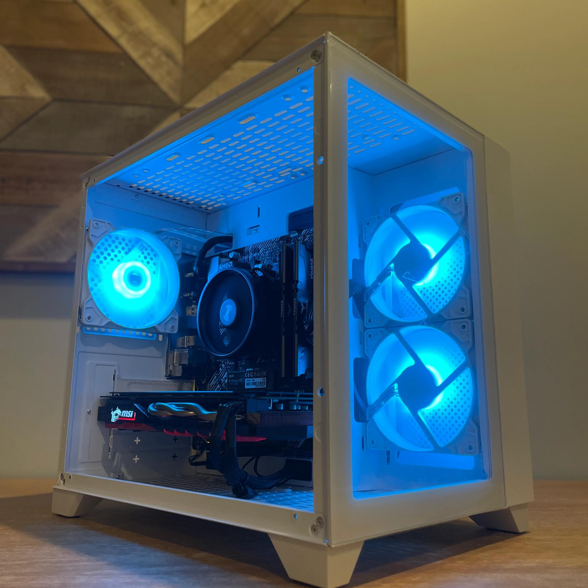 Custom Budget Gaming PC / RX 580 / Ryzen 3 1200 / 16 GB RAM / 1TB NVMe