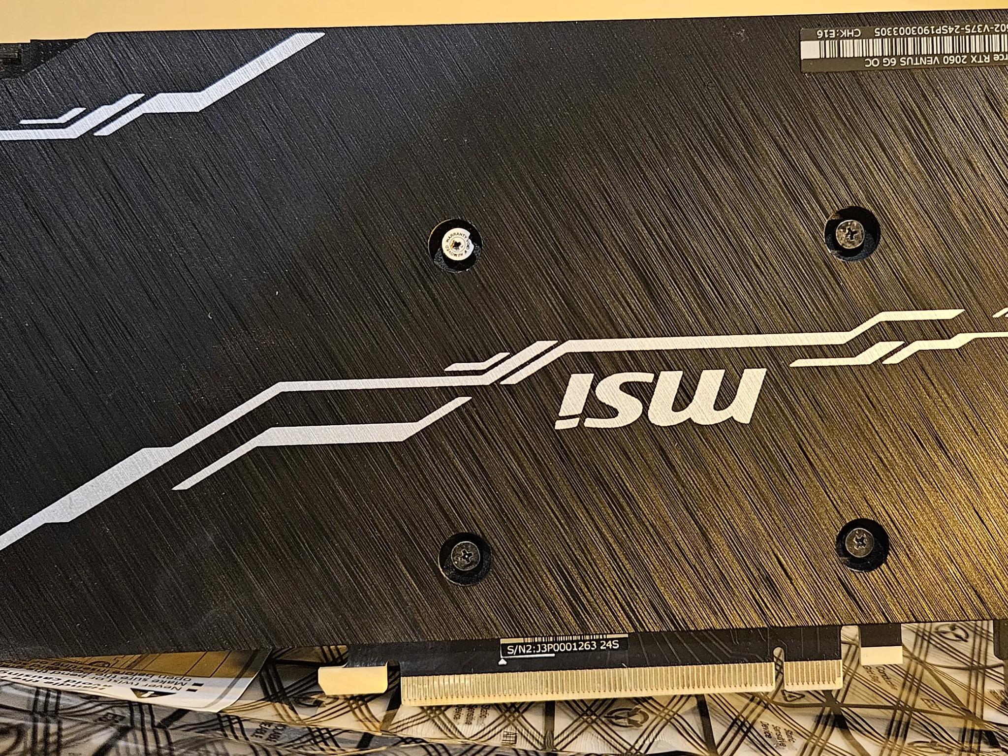 MSI RTX 2060