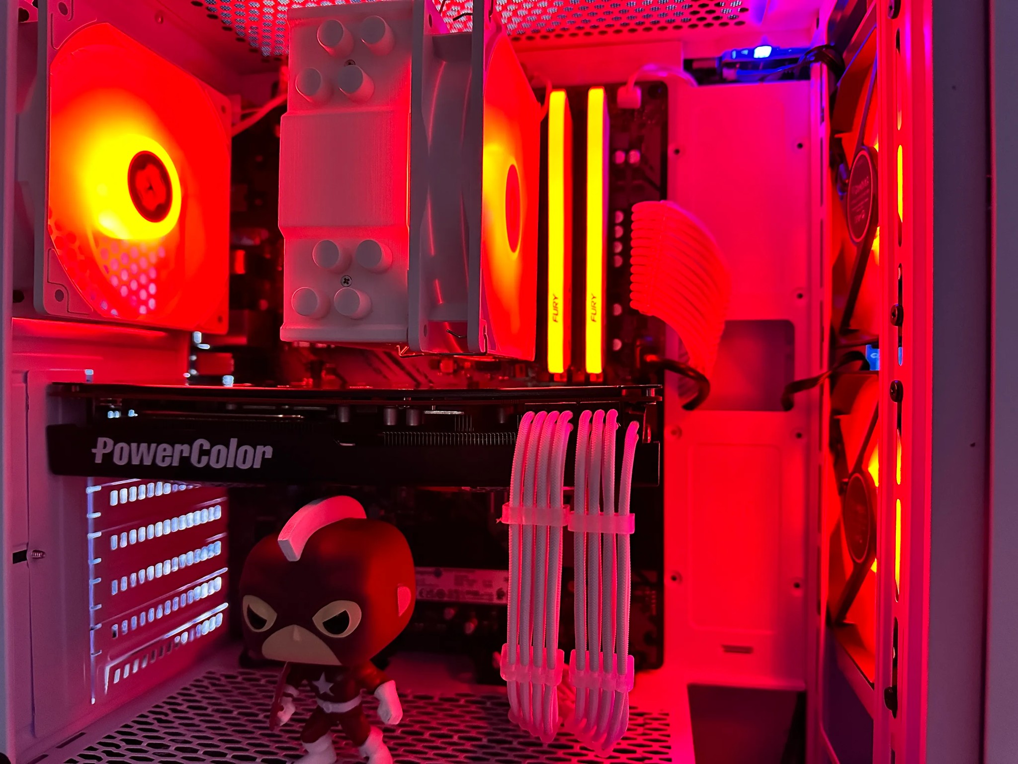🛑☄️Red Guardian☄️🛑-Gaming PC-Ryzen 5 3600 6-Core -AMD RX 5700XT 8GB-16GB DDR4 RAM-500GB NVME SSD