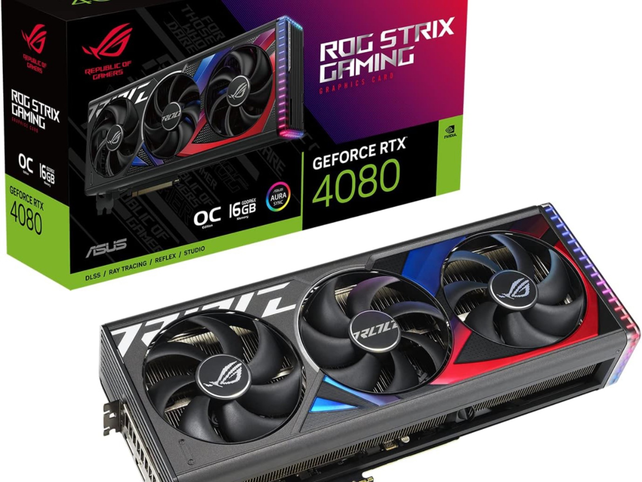 ASUS ROG Strix 4080 OC Gaming GPU – Like New - Ready to ship
