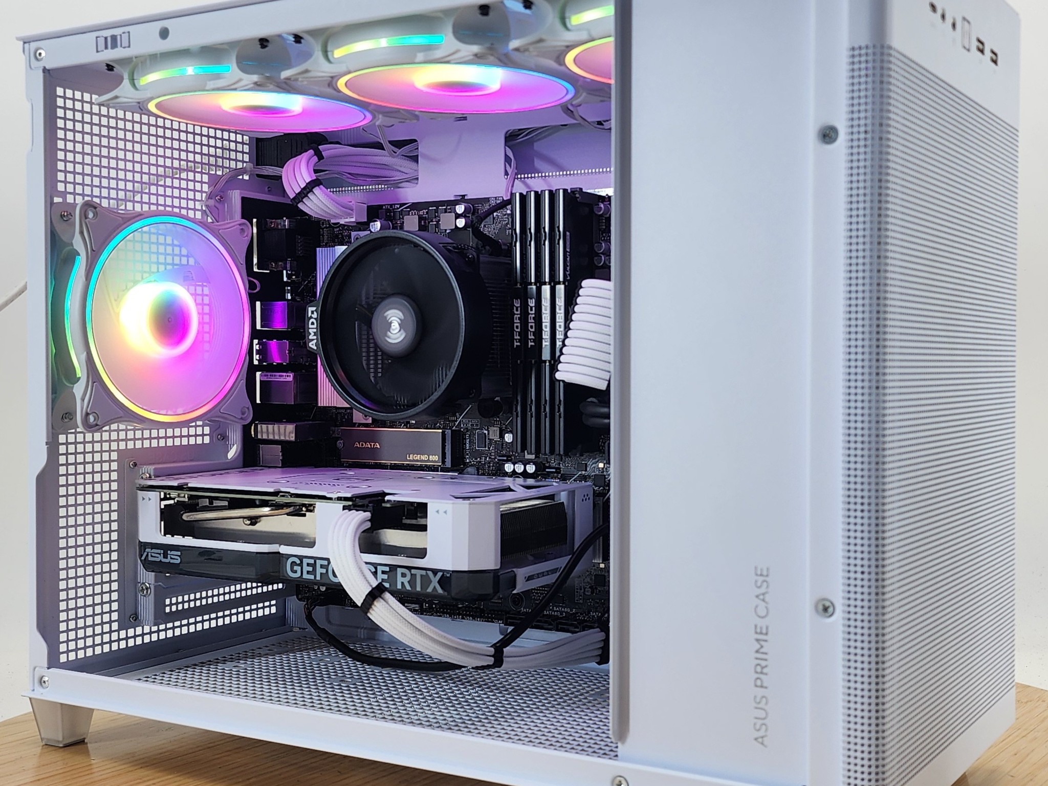 Gaming PC Ryzen 7 7700 32GB RAM 1TB SSD RTX 4060 8GB Windows 11 Computer