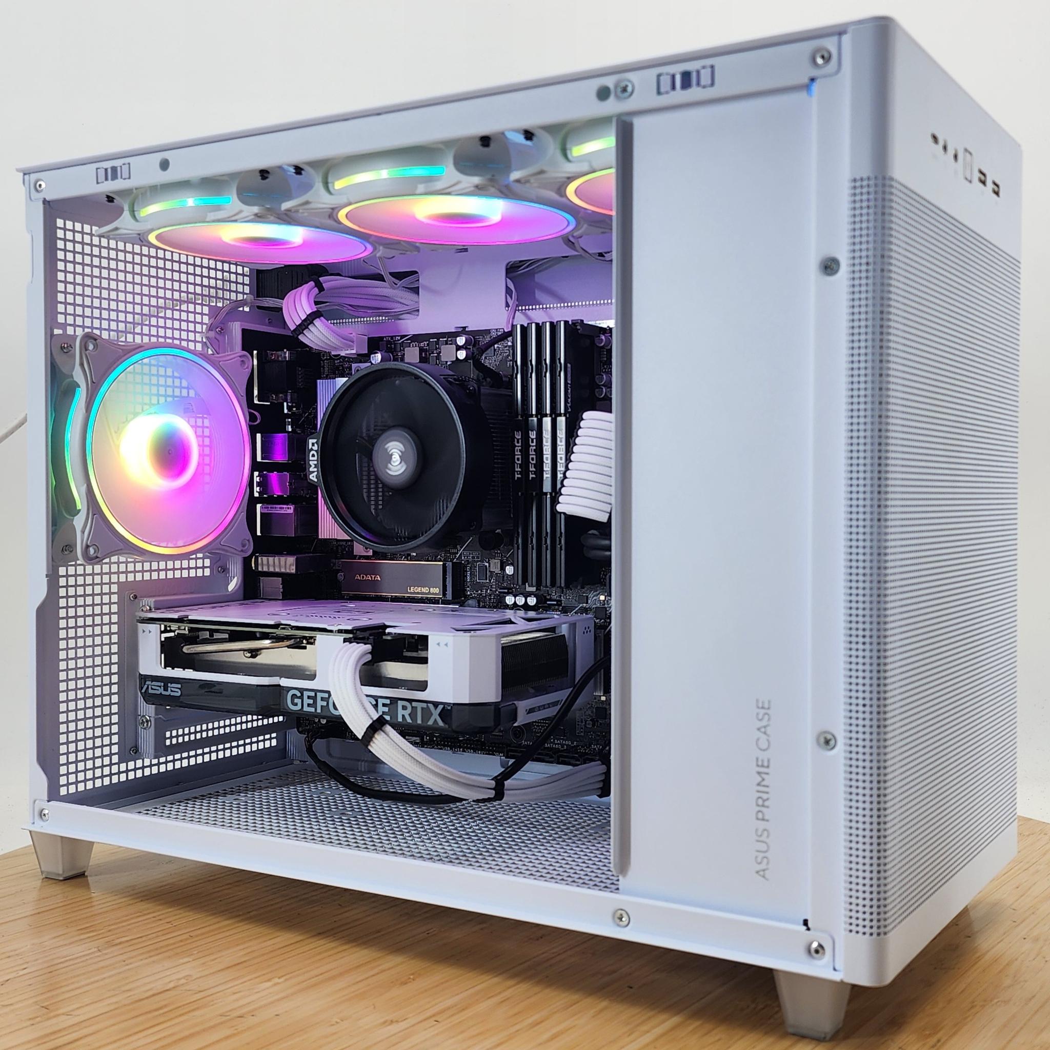Gaming PC Ryzen 7 7700 32GB RAM 1TB SSD RTX 4060 8GB Windows 11 Computer
