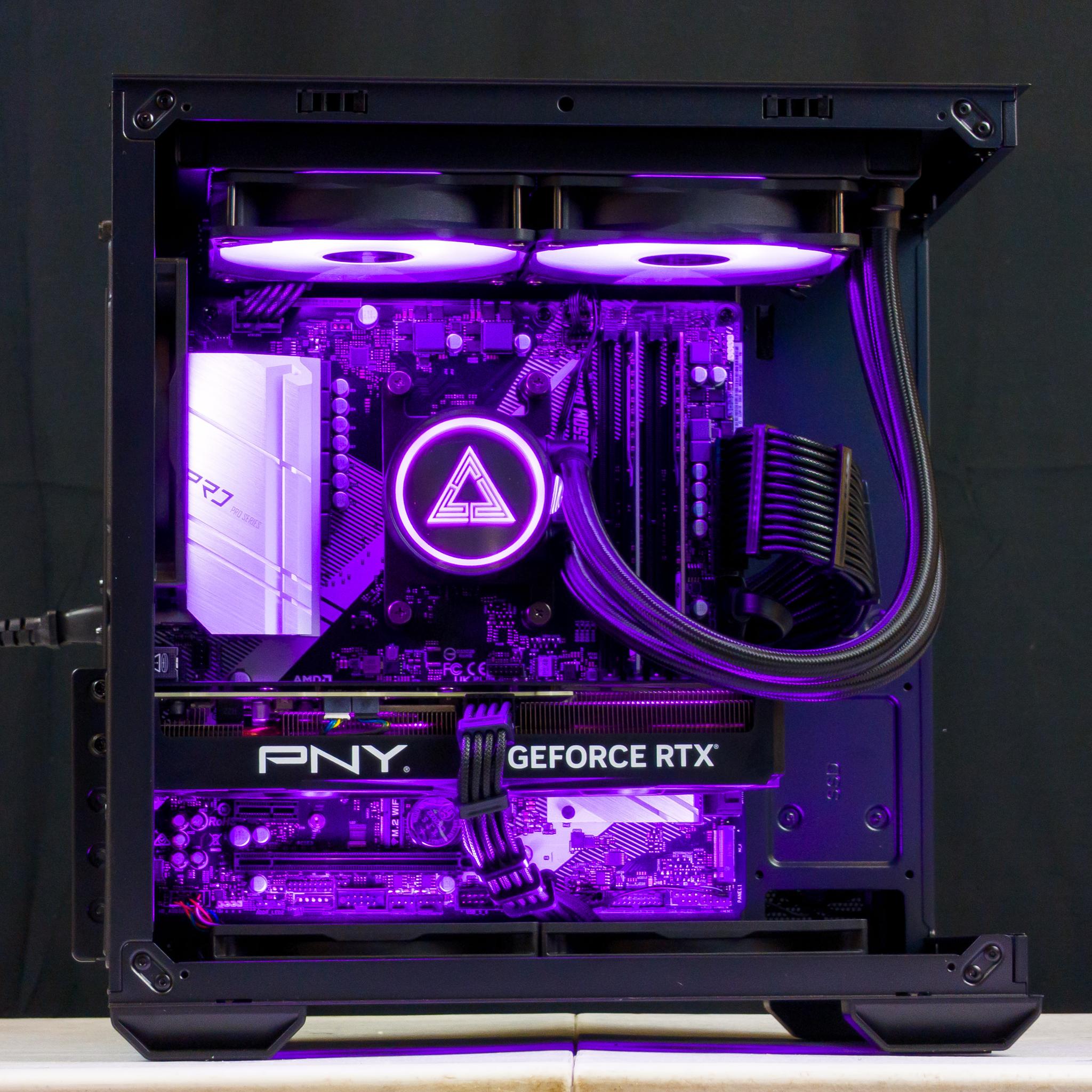 💜🖤 RTX 4070 / Ryzen 7 5800X / 32GB Gaming PC 💜🖤