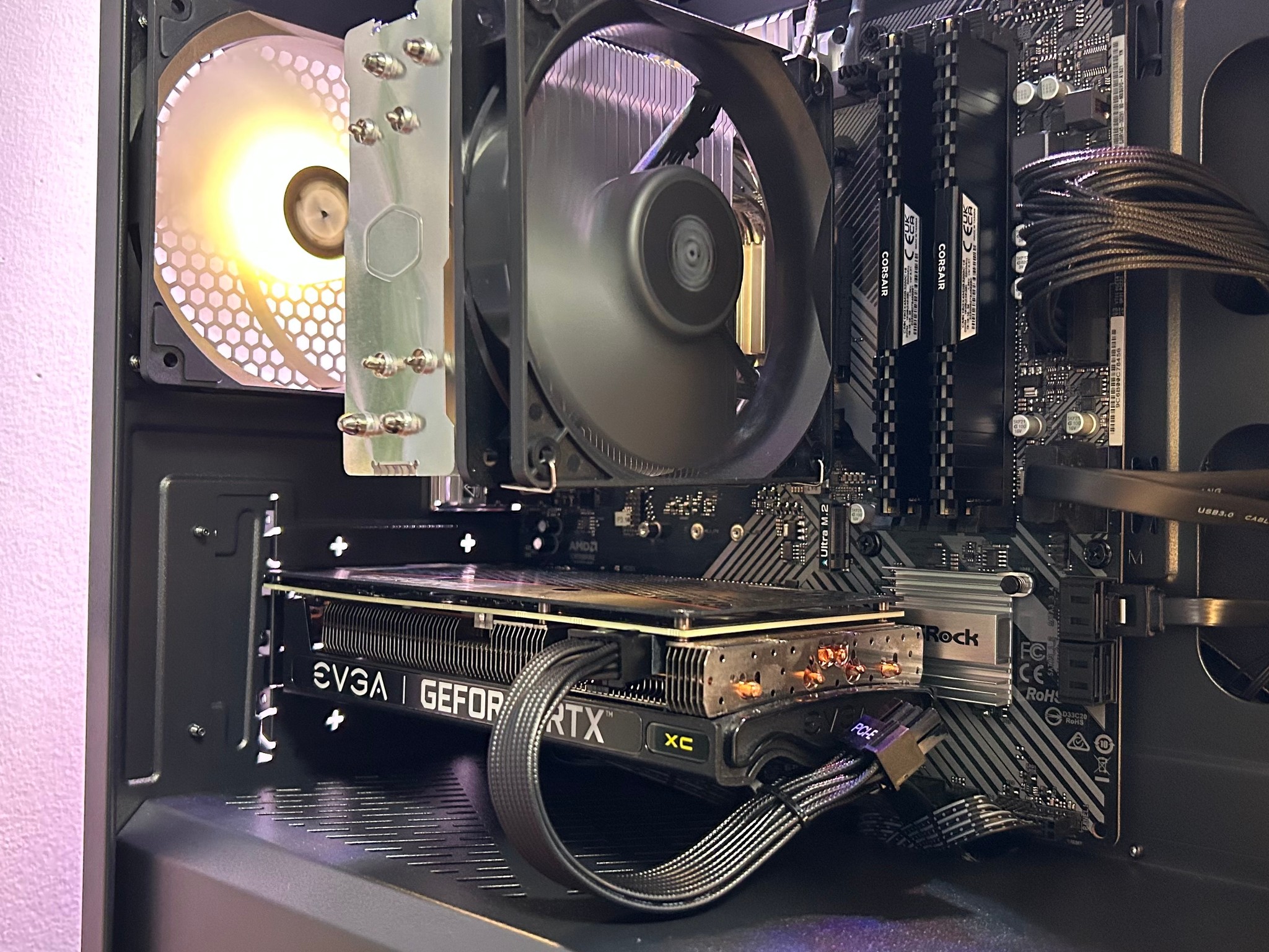 RTX 3060 Ti | Ryzen 5 5500 | 16GB DDR4 | 1TB SATA SSD | Air Cooling | 650W Gol