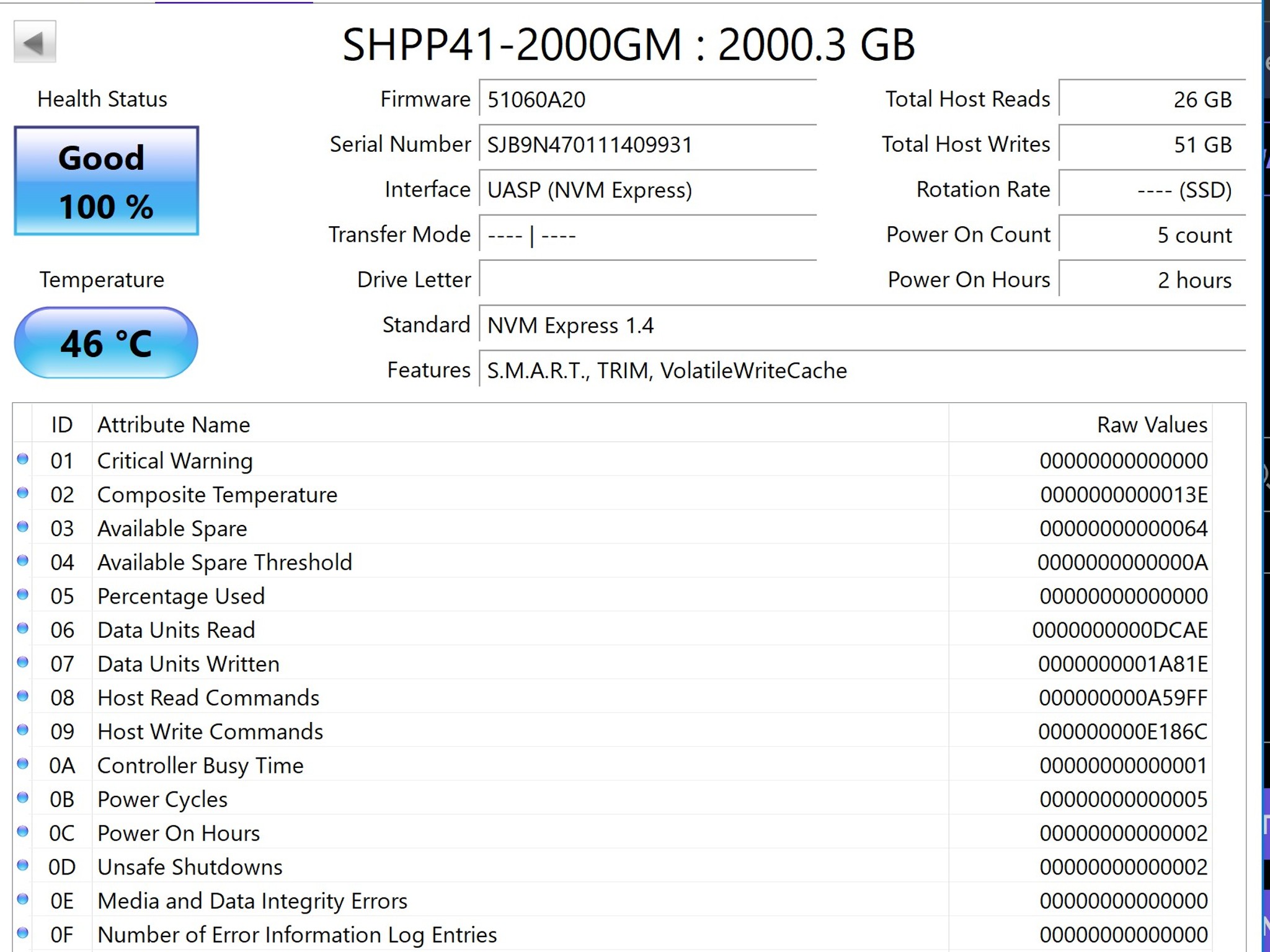 SK hynix Platinum P41 2TB NVMe Gen4 SSD – FAST ~7,000mbps read/write