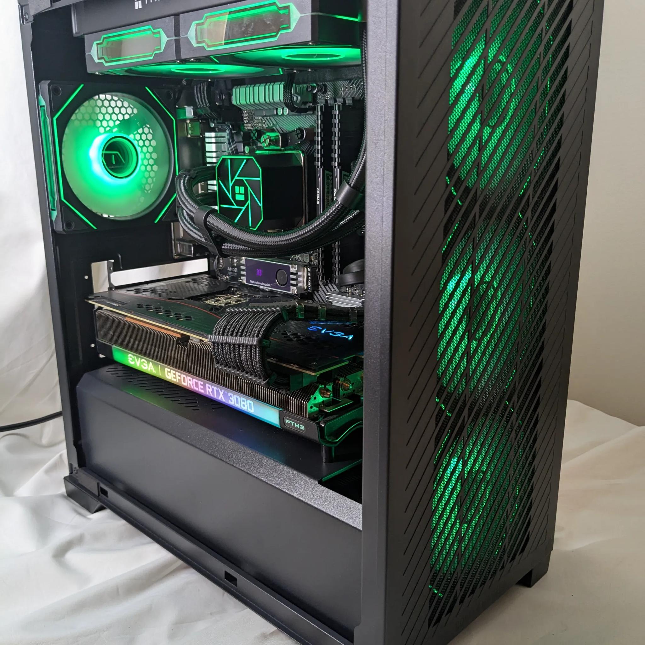 🔥 Custom Gaming PC – RTX 3080 | Ryzen 9 3900X | 32GB RAM | 1TB NVMe 🔥