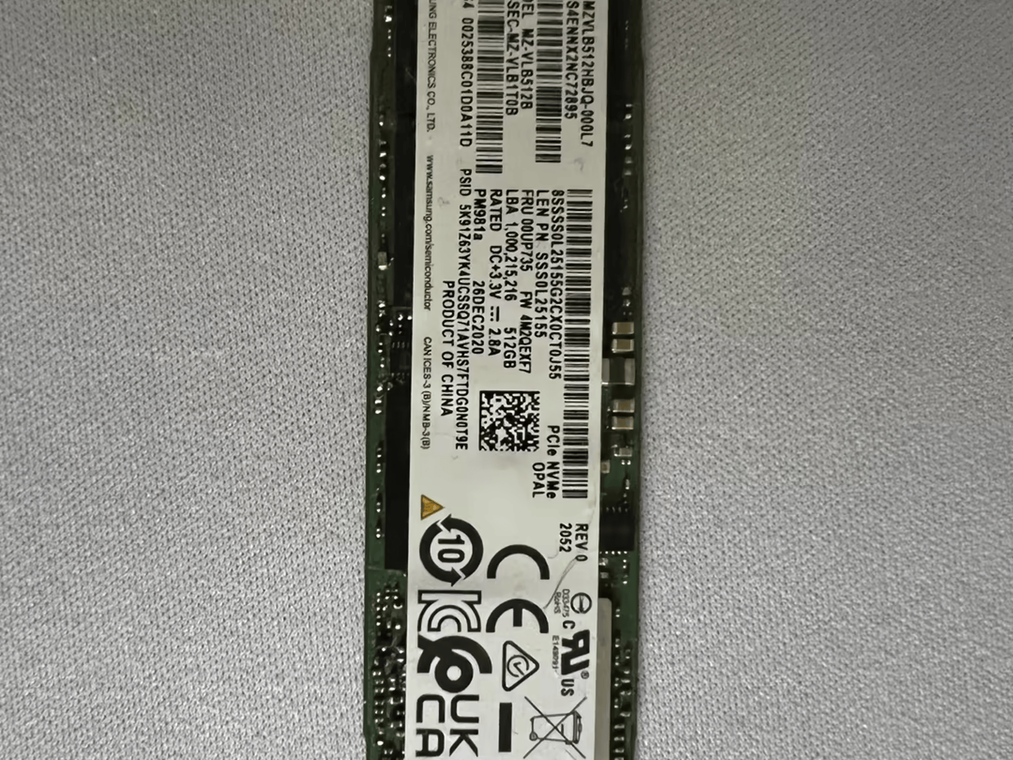 OEM 970 Evo - 512gb