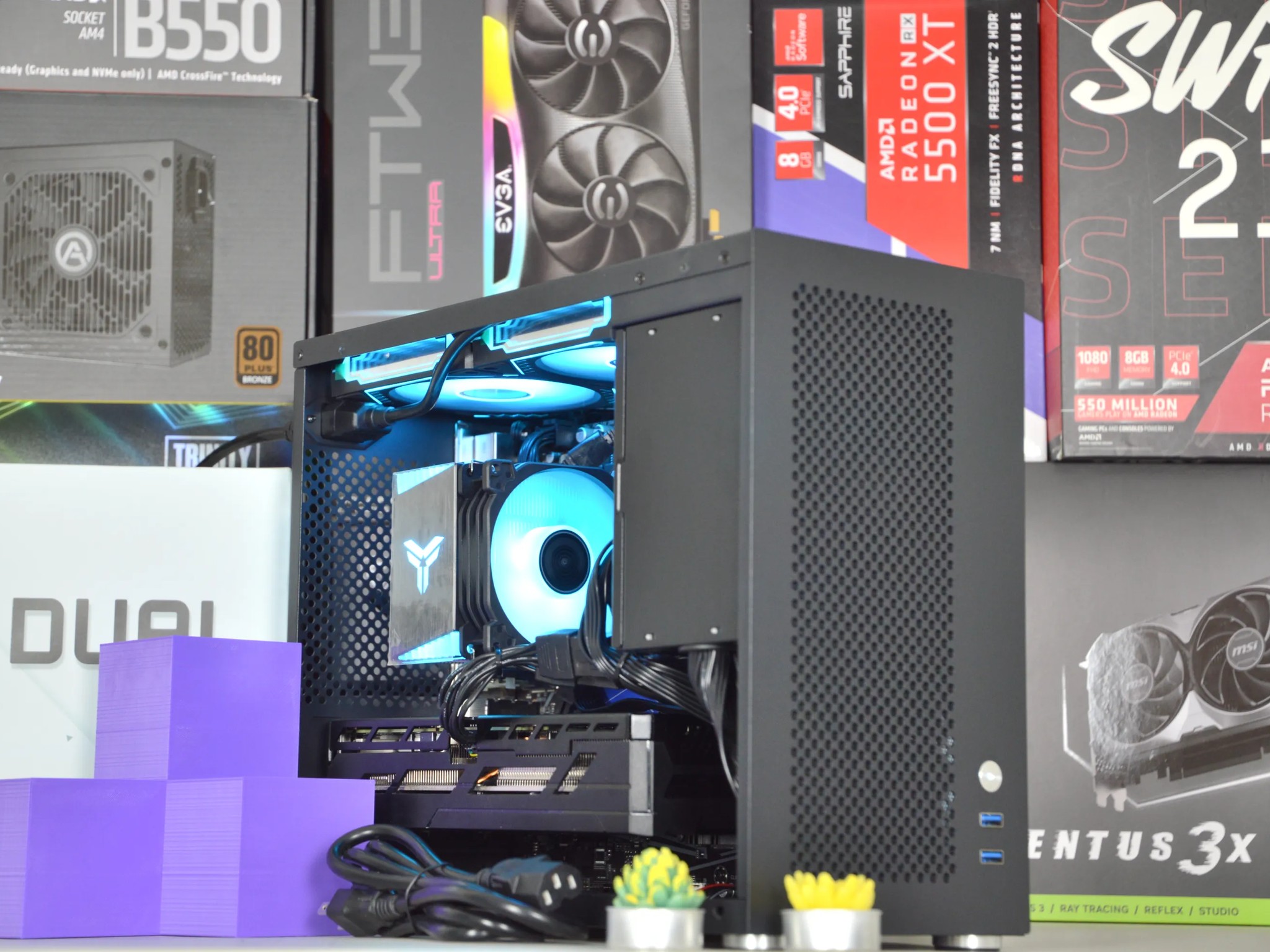 ⬛SFF⬛| RTX 3070 8GB | INTEL I5-10600KF | 32GB DDR4 RAM | 1TB NVME SSD | Box o' Performance |