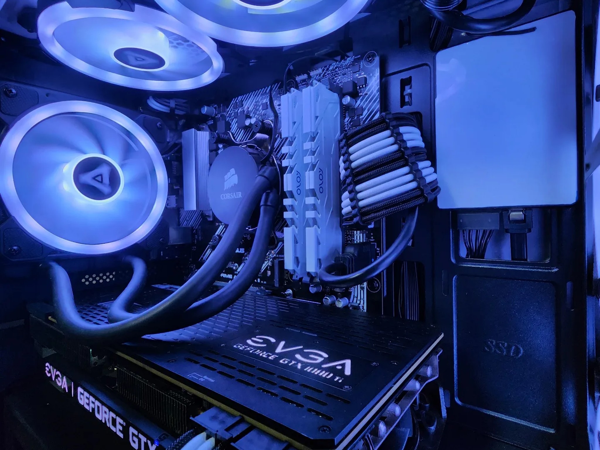 🤍💠🤍 EVGA GTX 1080Ti // AMD Ryzen 5 2600 // OLOy 16GB 3200MHz