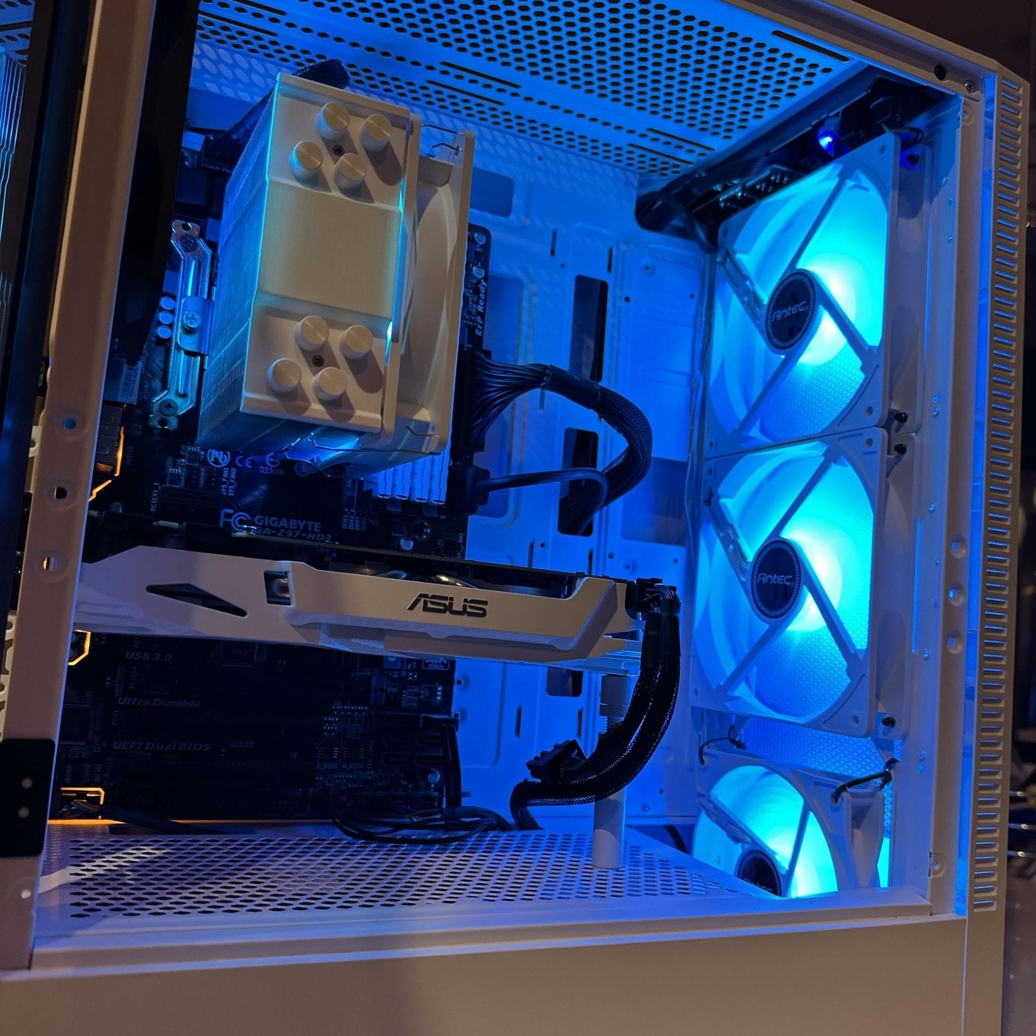 Starter Gaming PC - Intel Core i7-4790 | ASUS NVIDIA GeForce GTX 1070 | 16GB Ram | 1TB SSD | Win10