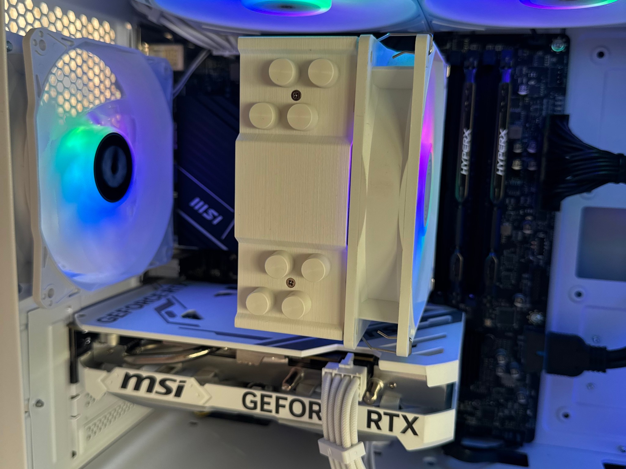 Arctic Fury | Custom Gaming PC | 4060  - i5 12600k - 16GB Ram - 1 TB NVMe