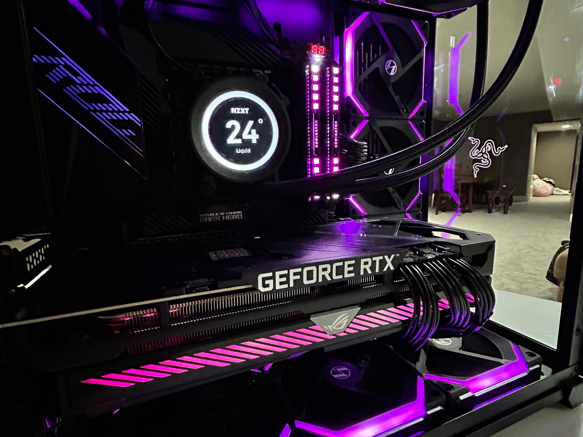 GeForce RTX 3080 Custom Gaming PC - Ryzen 9 5900X - 32GB Dominator DDR4 - ASUS Crosshair Dark Hero