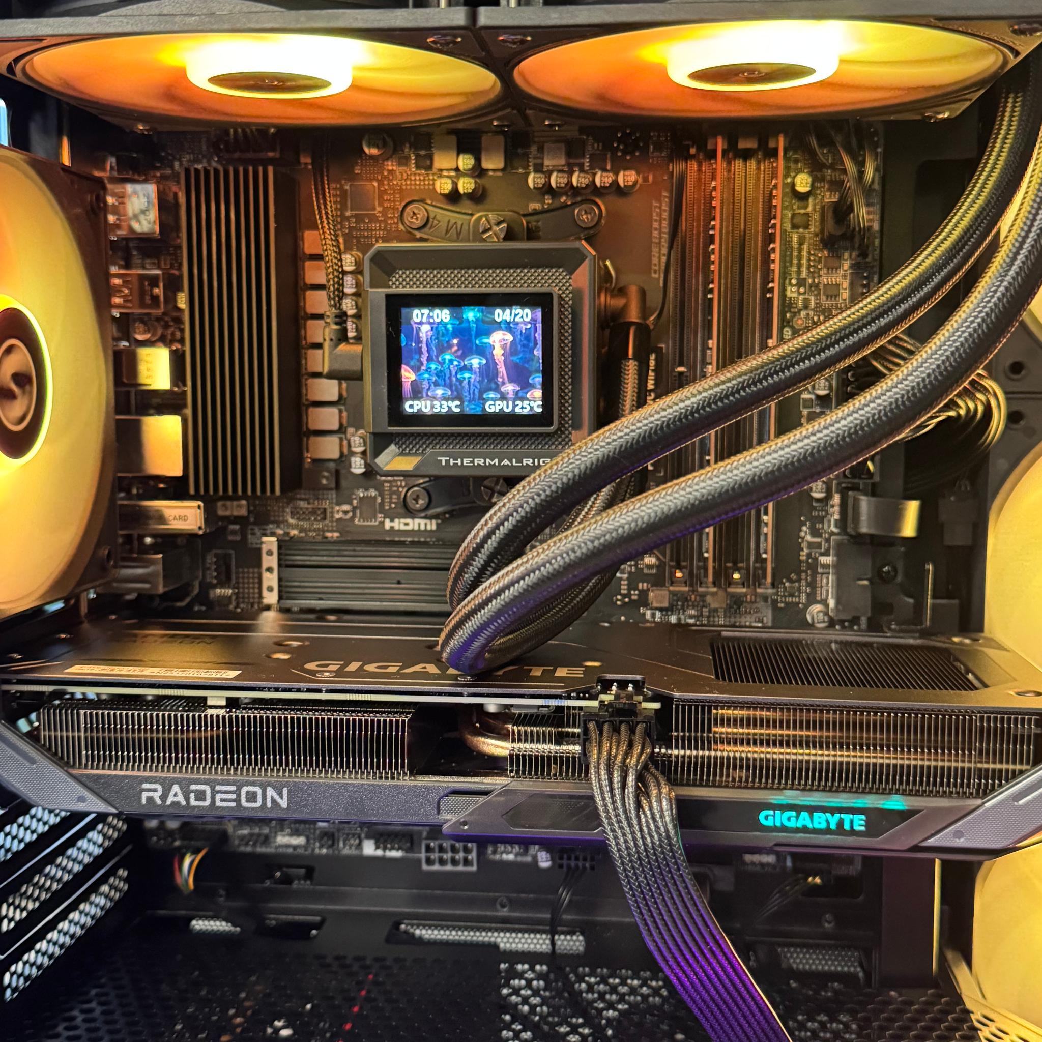 'ALL NEW PARTS' AM5 PC with AMD RYZEN 5 7600X & RX 9060XT 8GB