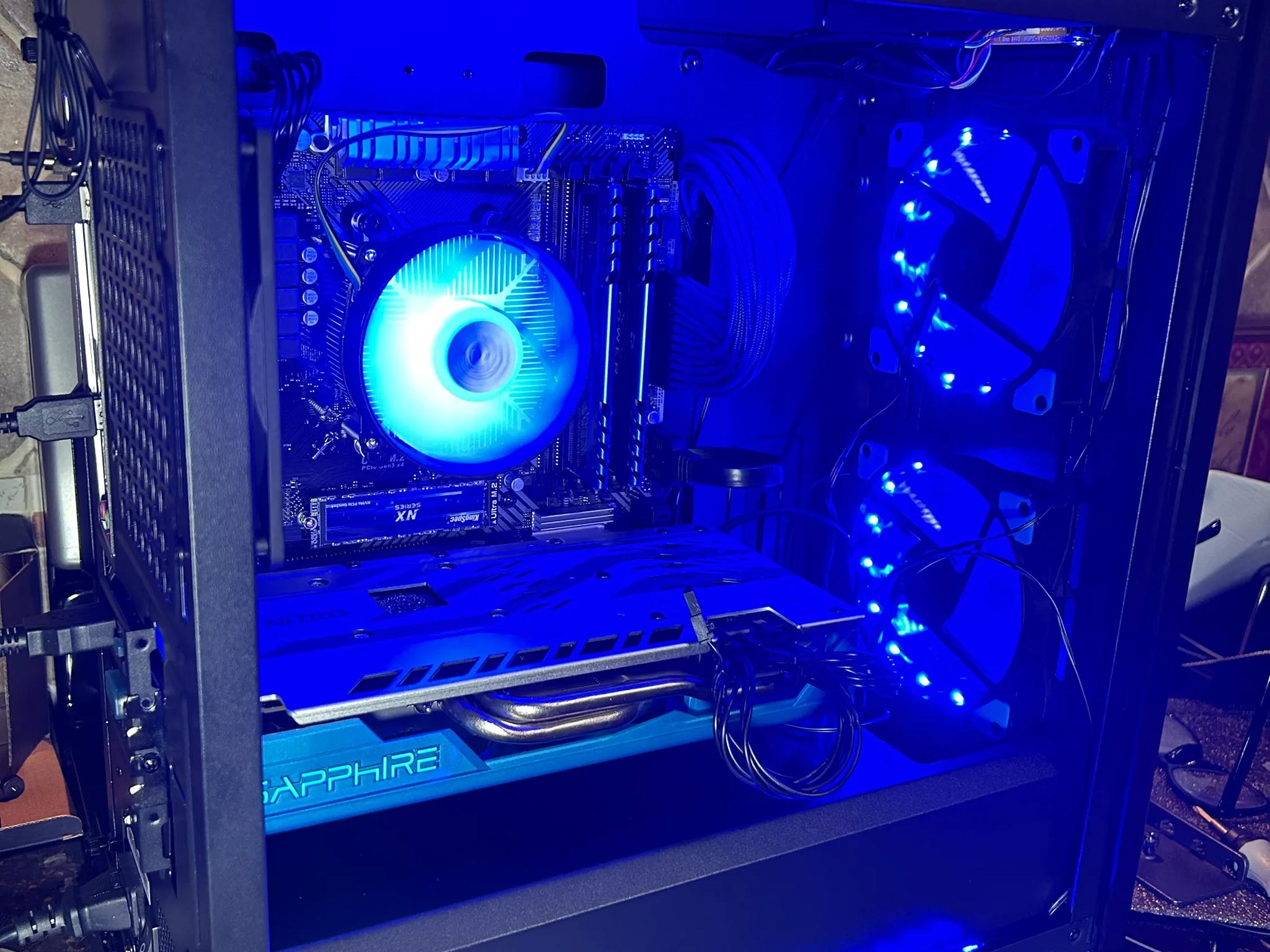 Black and Blue Budget Beast SALE updated to 32 gb ram