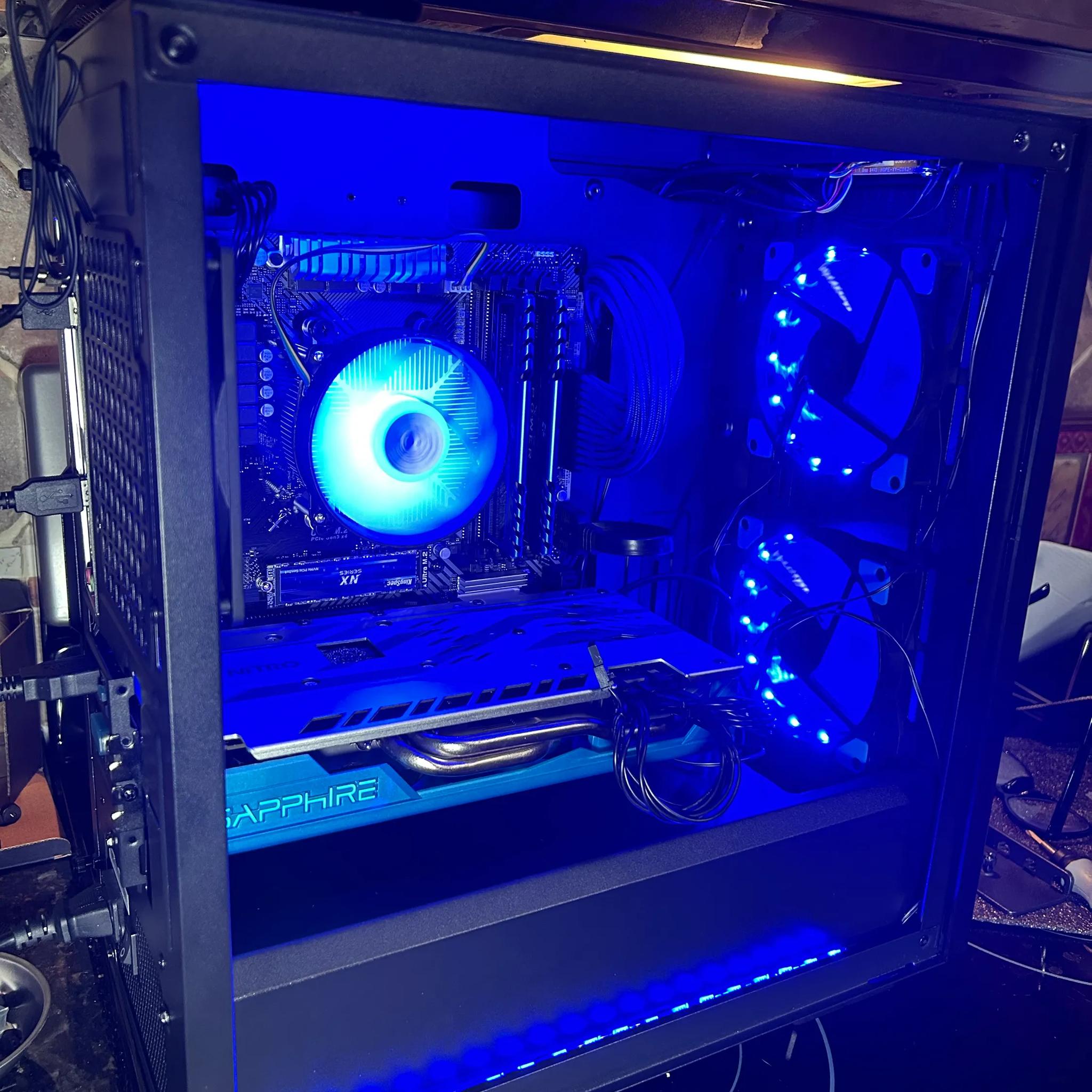 Black and Blue Budget Beast SALE updated to 32 gb ram