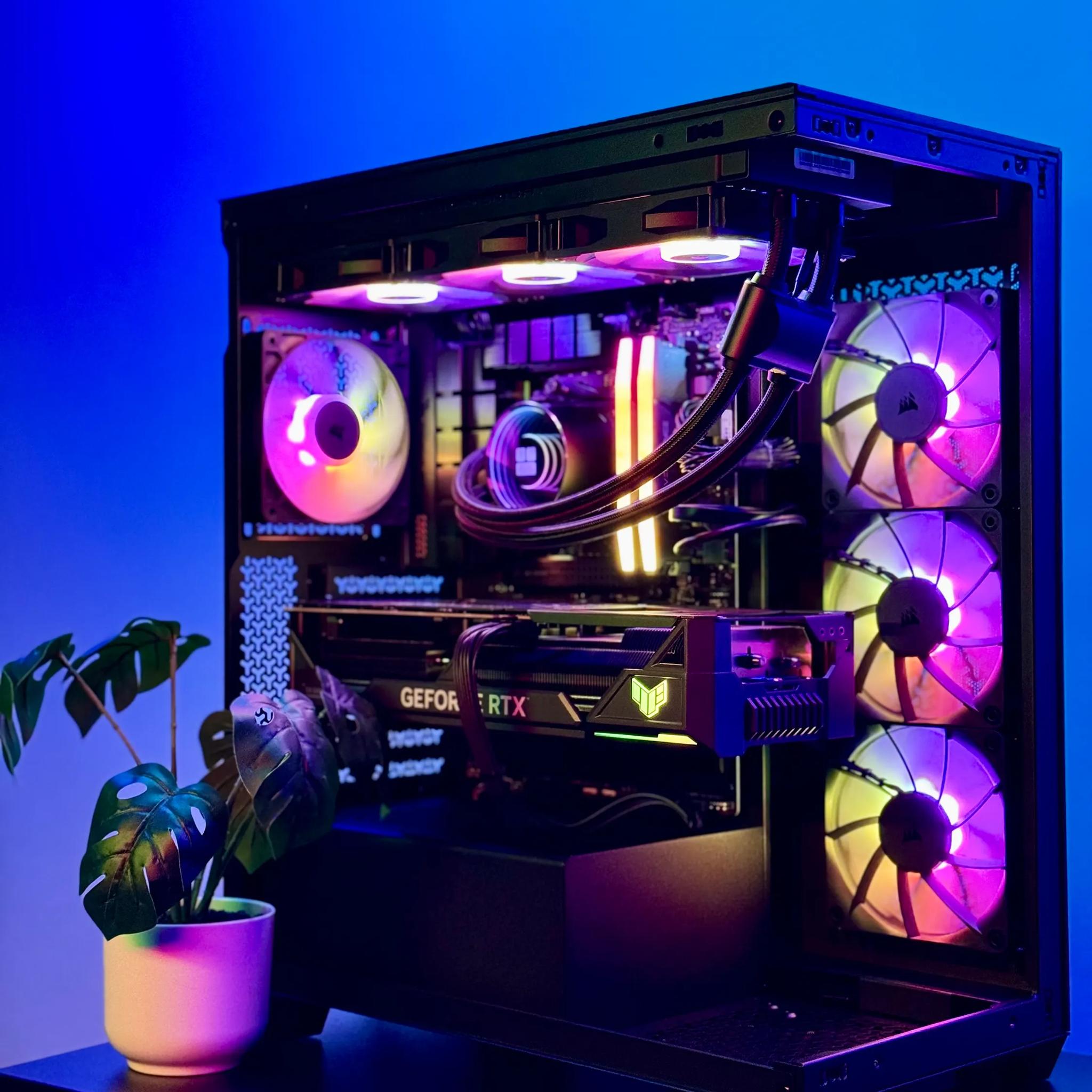 Dominator Ultra Gaming PC | Asus 4090 OC🔥 7800x3D🔥 2TB Gen4 M.2🔥 Corsair 32GB DDR5 & 1000w PSU