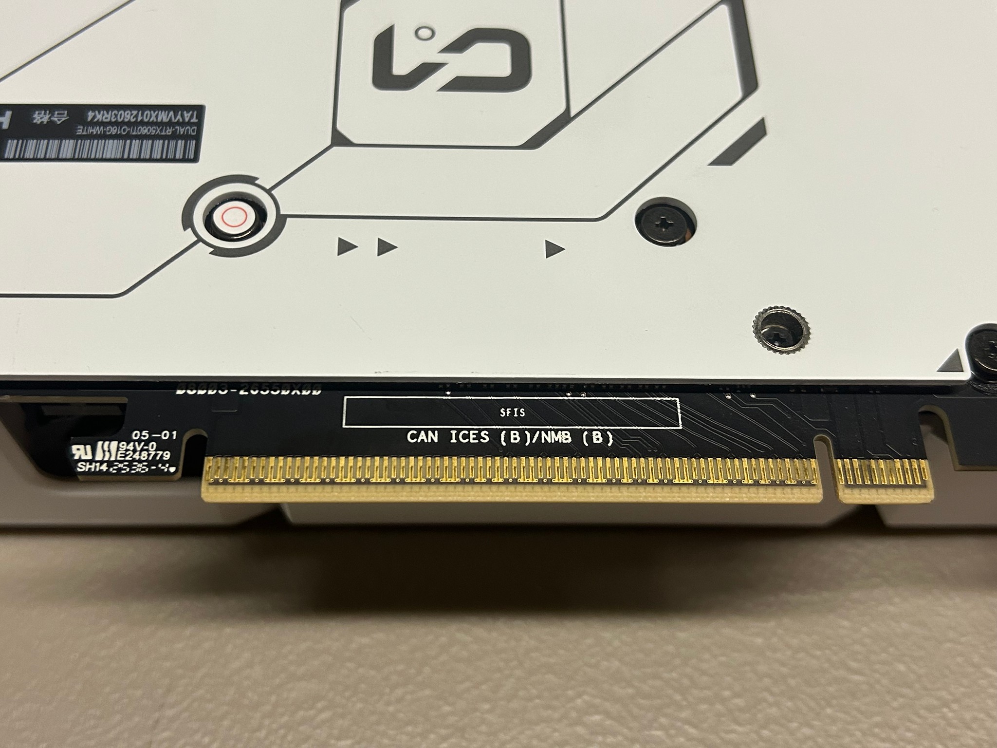 ASUS DUAL-RTX5060TI-O16G