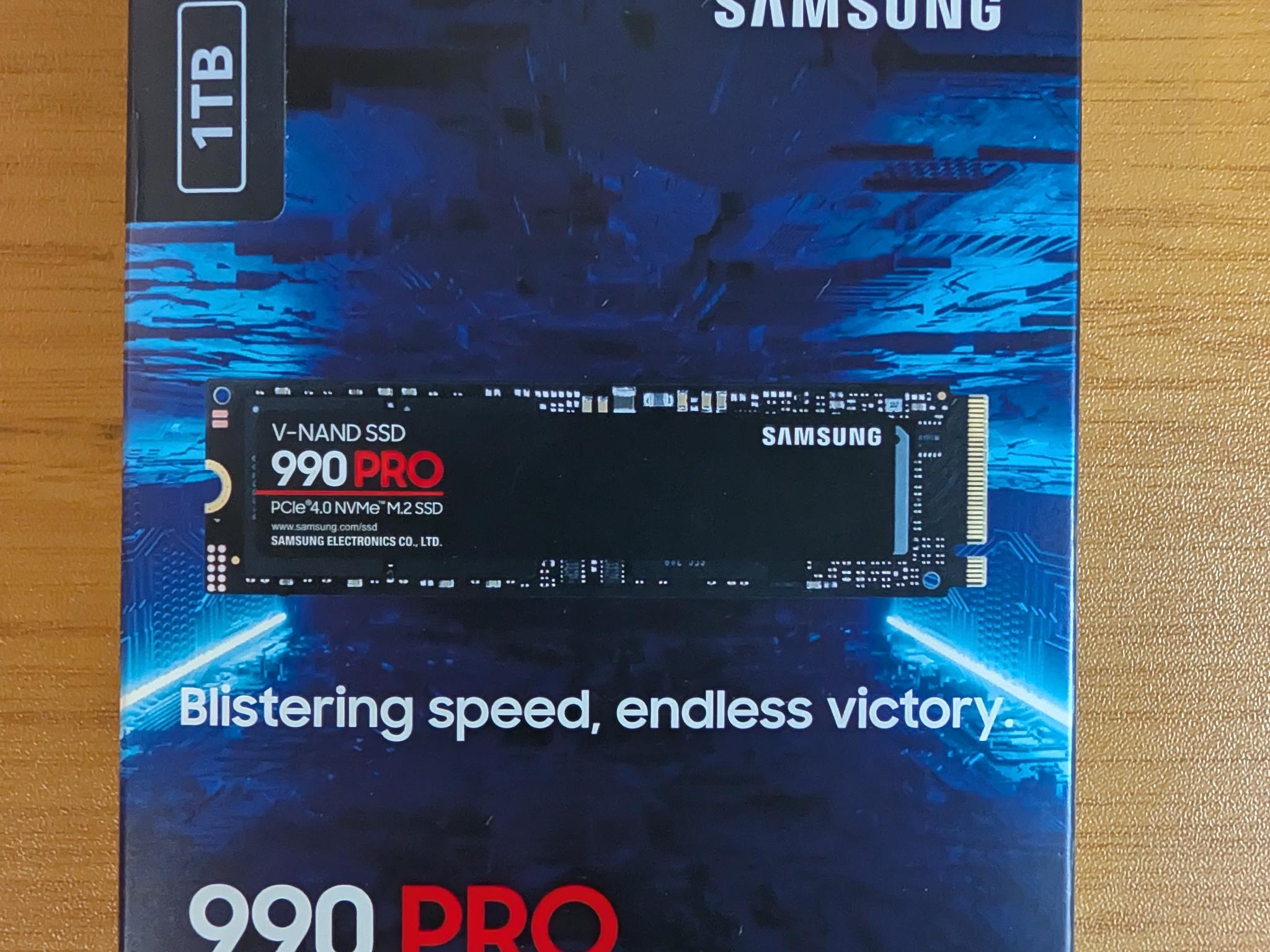 [Brand New Sealed] SAMSUNG 990 PRO 1TB PCIe 4.0 NVMe SSD