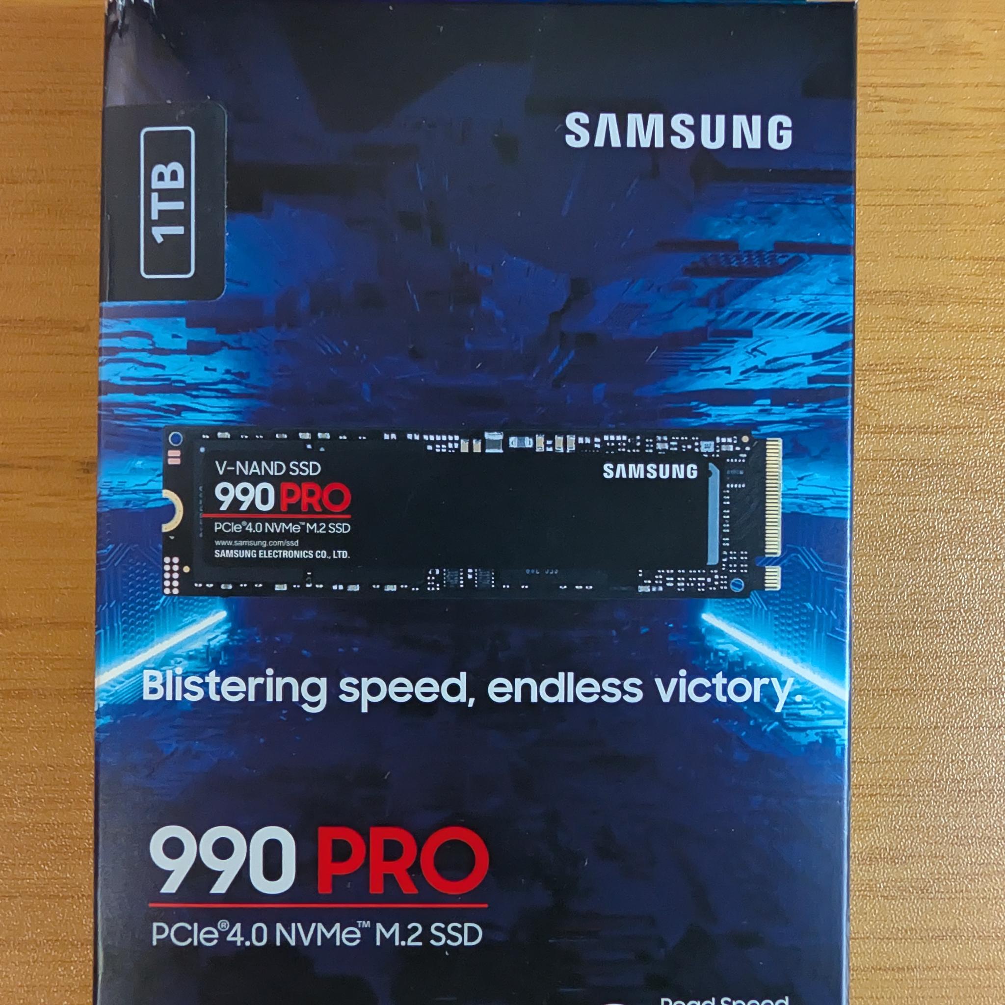[Brand New Sealed] SAMSUNG 990 PRO 1TB PCIe 4.0 NVMe SSD