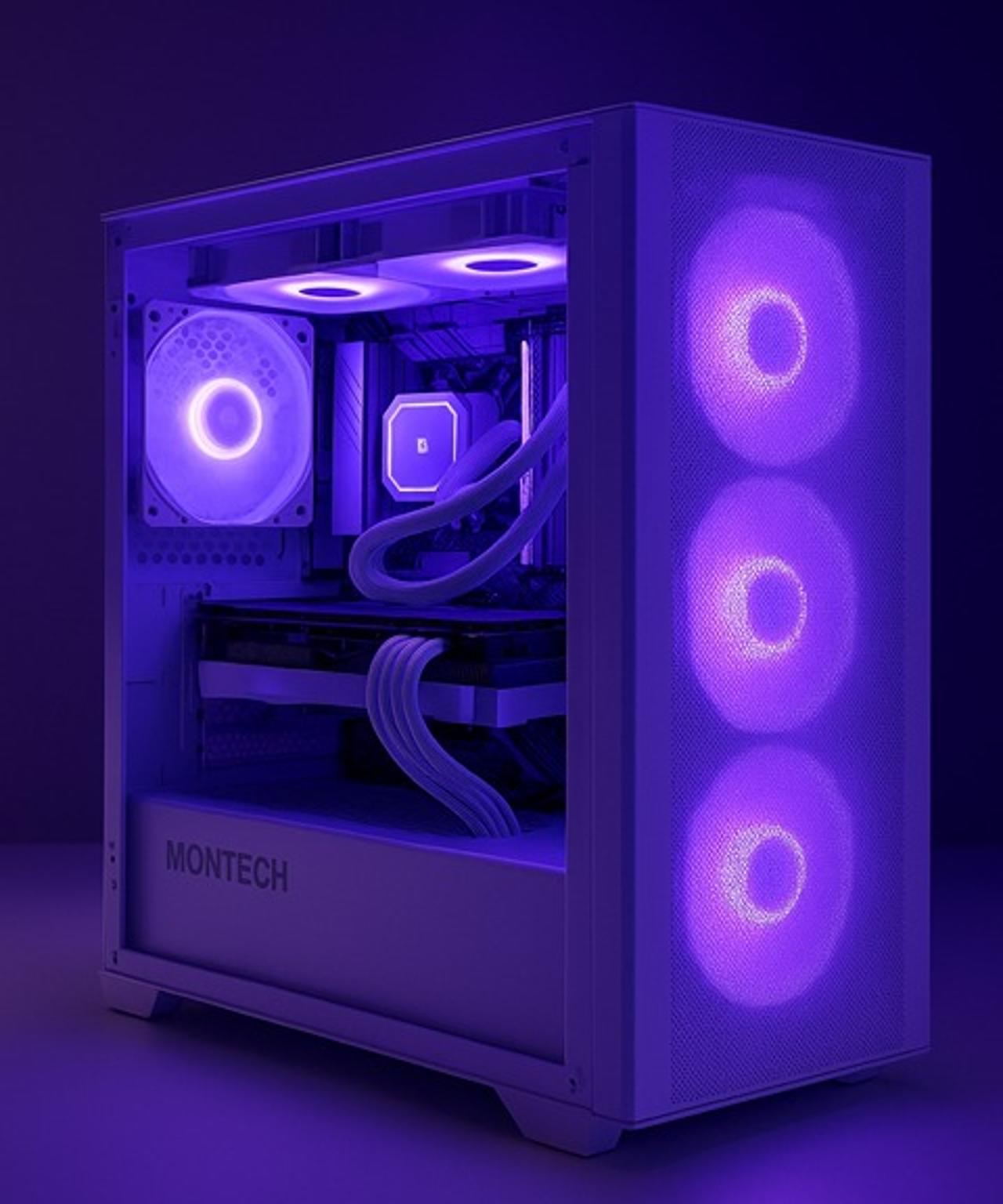 White custom gaming pc. Alemoly #0001 — High-Performance 1080p Gaming PC v1